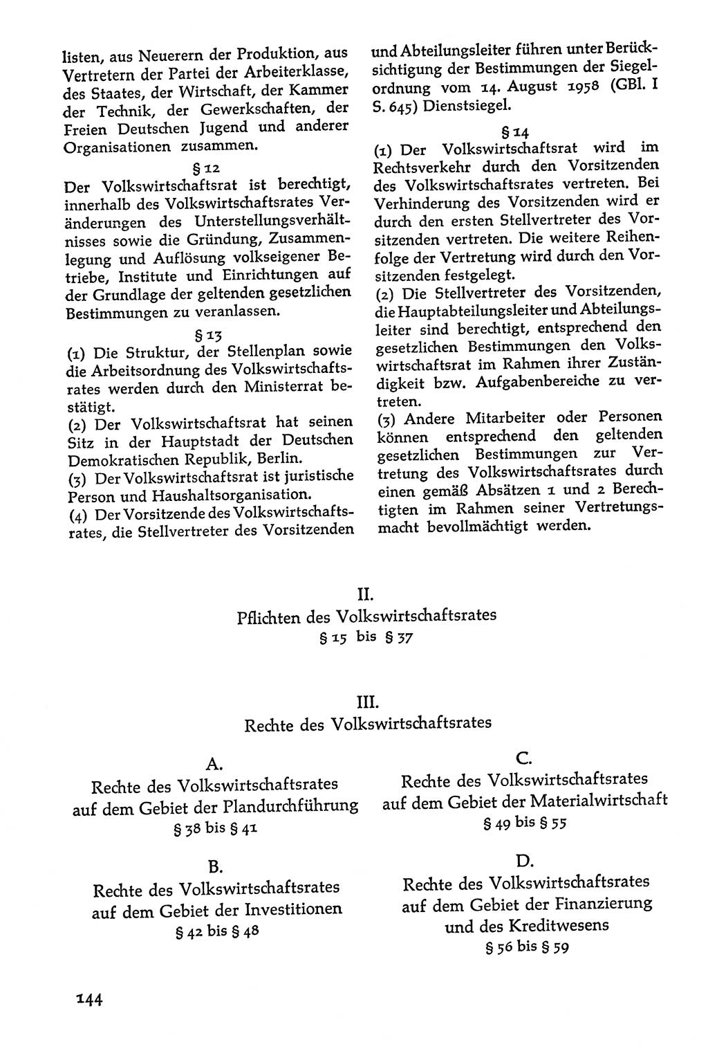 Volksdemokratische Ordnung in Mitteldeutschland [Deutsche Demokratische Republik (DDR)], Texte zur verfassungsrechtlichen Situation 1963, Seite 144 (Volksdem. Ordn. Md. DDR 1963, S. 144)