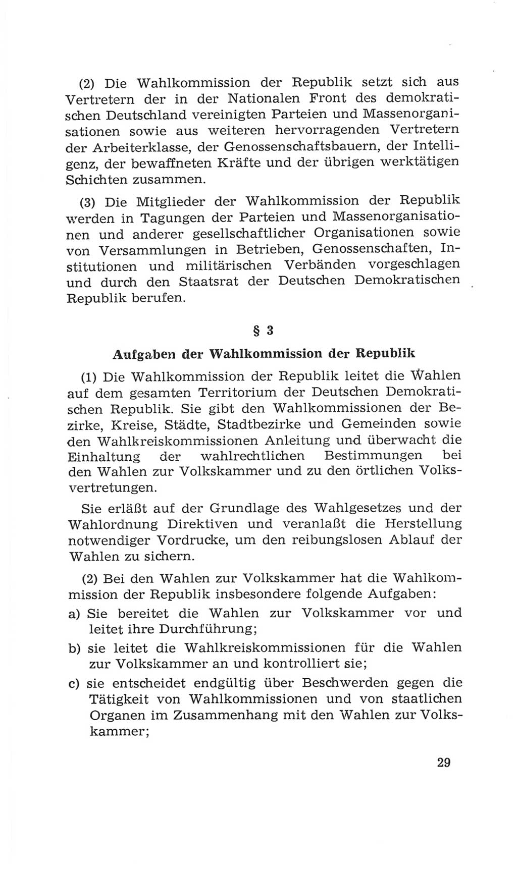 Volkskammer (VK) der Deutschen Demokratischen Republik (DDR), 4. Wahlperiode 1963-1967, Seite 29 (VK. DDR 4. WP. 1963-1967, S. 29)