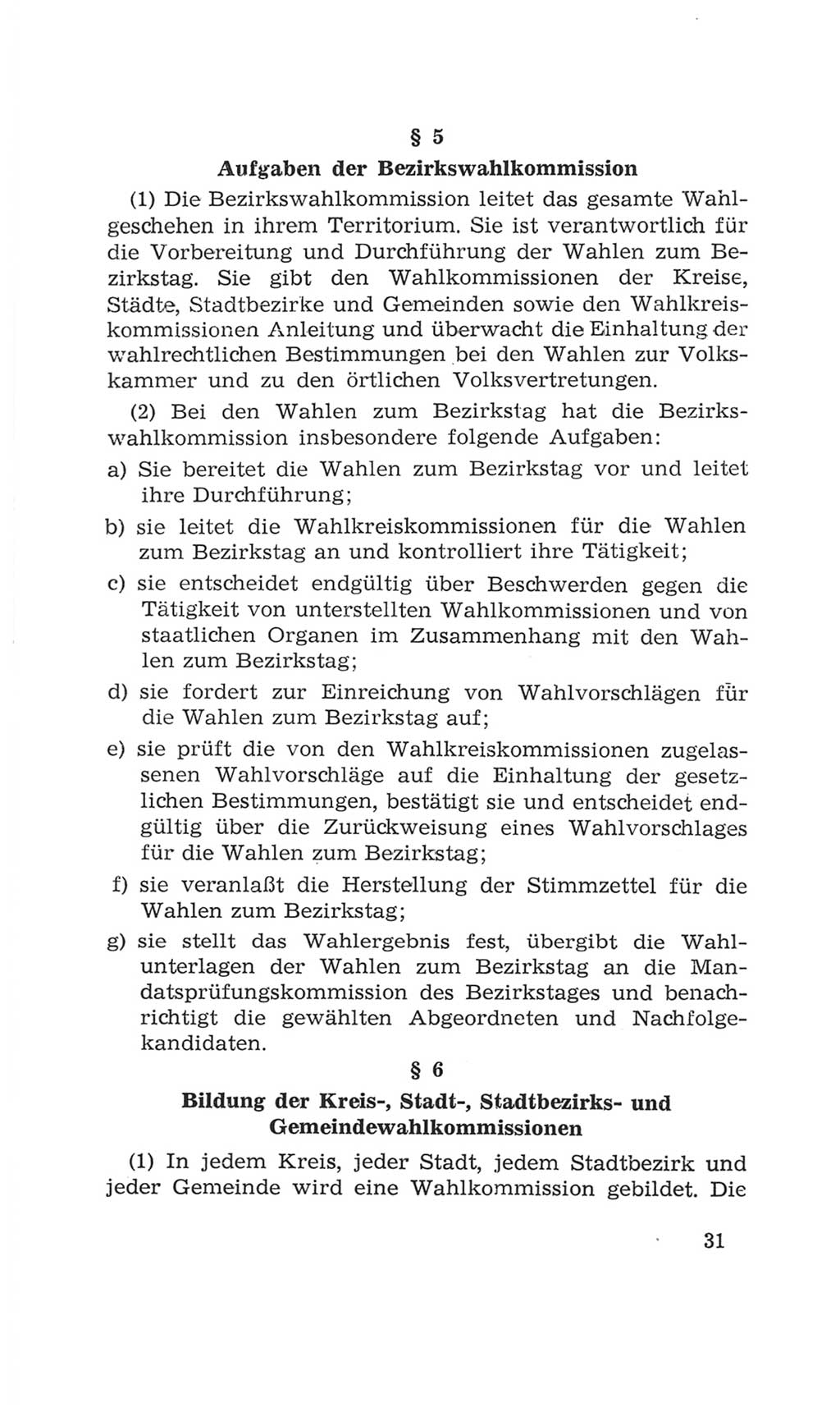 Volkskammer (VK) der Deutschen Demokratischen Republik (DDR), 4. Wahlperiode 1963-1967, Seite 31 (VK. DDR 4. WP. 1963-1967, S. 31)
