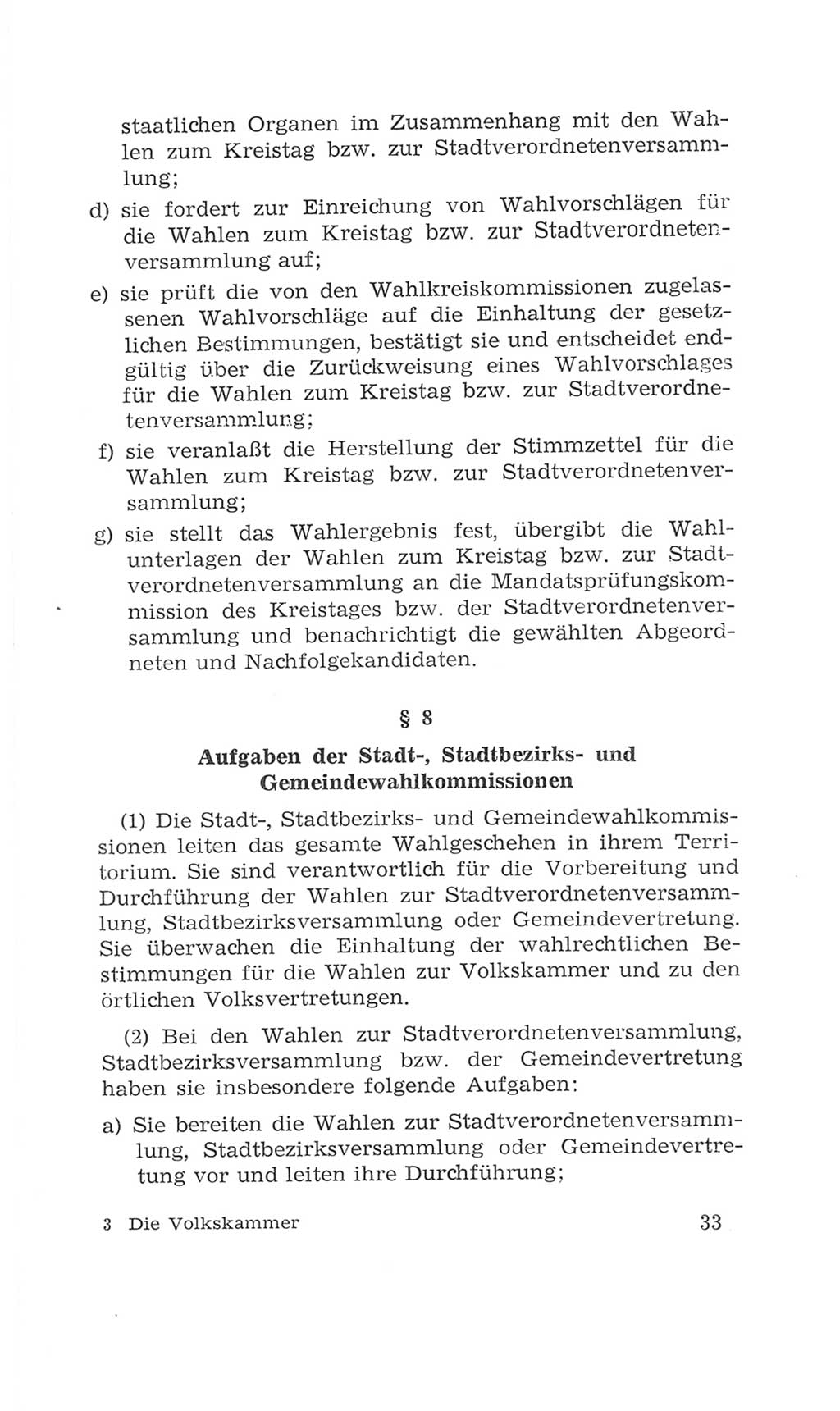 Volkskammer (VK) der Deutschen Demokratischen Republik (DDR), 4. Wahlperiode 1963-1967, Seite 33 (VK. DDR 4. WP. 1963-1967, S. 33)