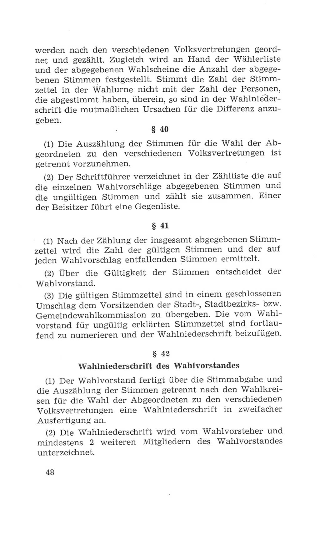 Volkskammer (VK) der Deutschen Demokratischen Republik (DDR), 4. Wahlperiode 1963-1967, Seite 48 (VK. DDR 4. WP. 1963-1967, S. 48)