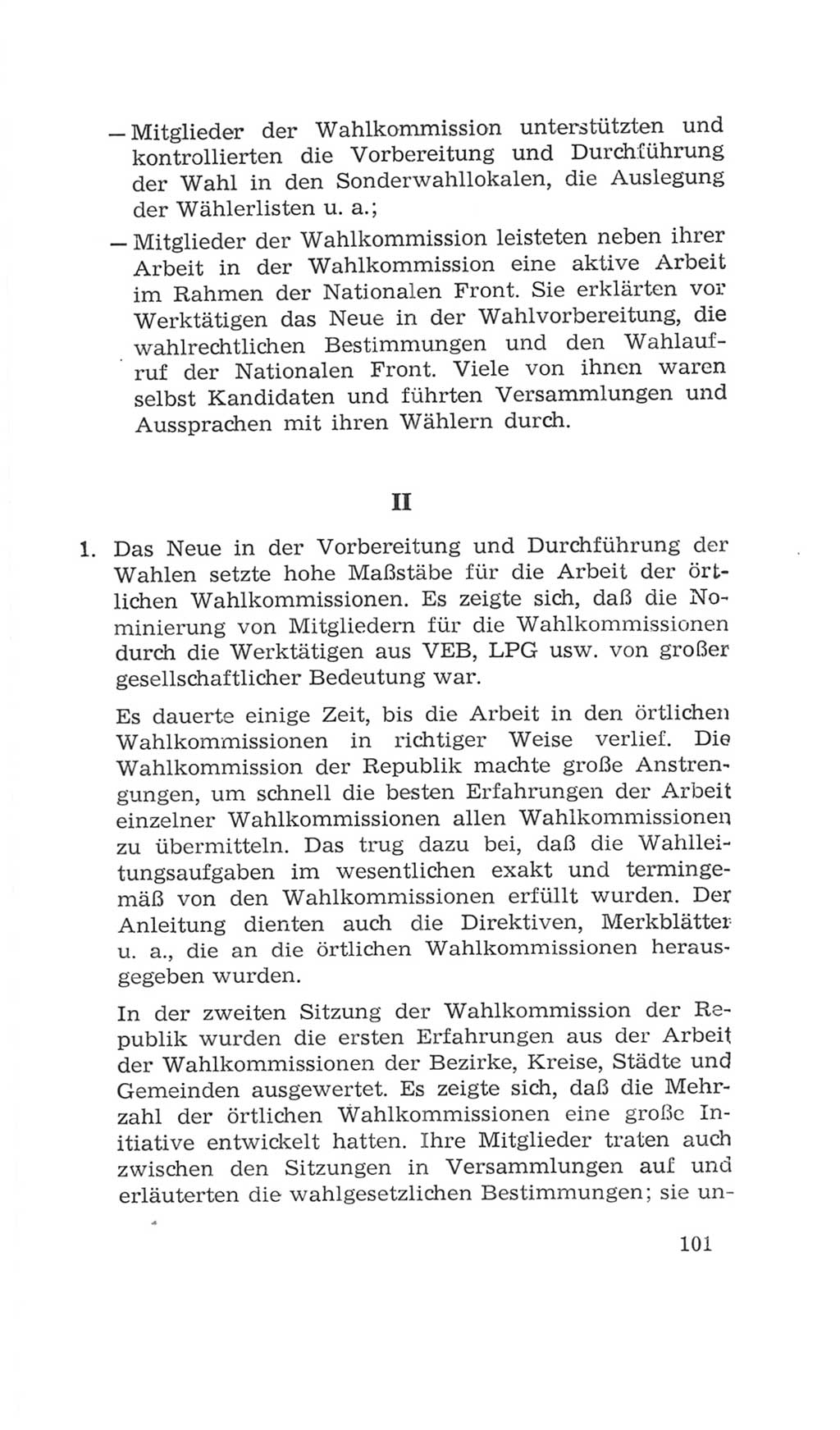 Volkskammer (VK) der Deutschen Demokratischen Republik (DDR), 4. Wahlperiode 1963-1967, Seite 101 (VK. DDR 4. WP. 1963-1967, S. 101)