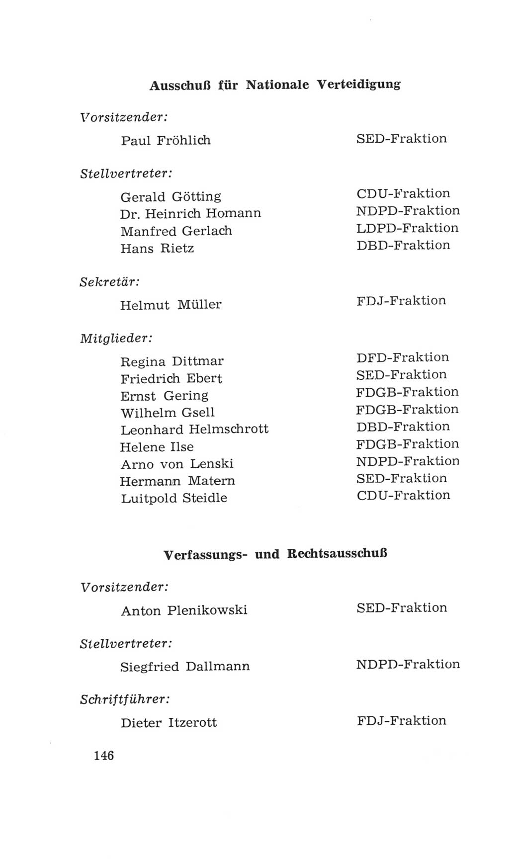 Volkskammer (VK) der Deutschen Demokratischen Republik (DDR), 4. Wahlperiode 1963-1967, Seite 146 (VK. DDR 4. WP. 1963-1967, S. 146)