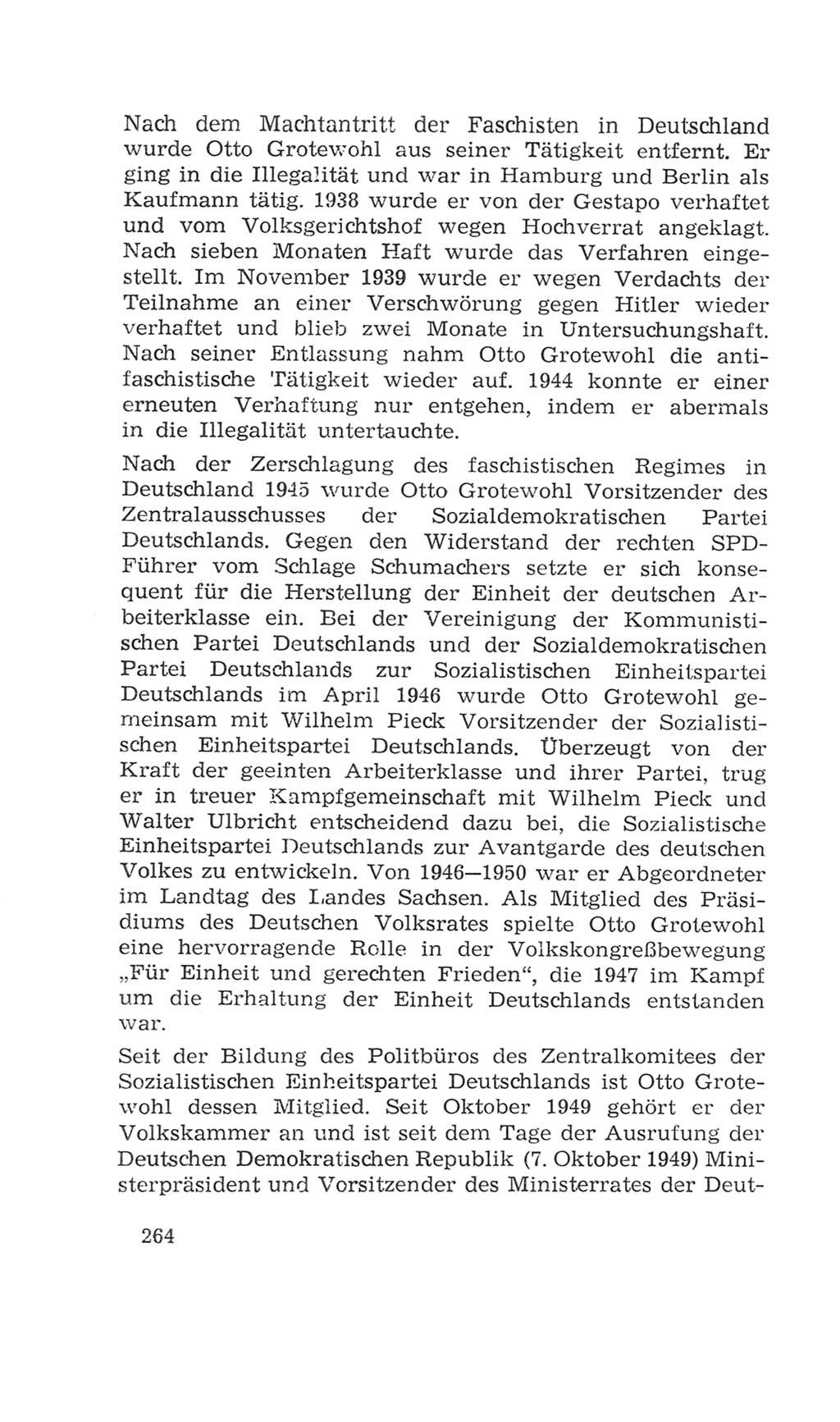Volkskammer (VK) der Deutschen Demokratischen Republik (DDR), 4. Wahlperiode 1963-1967, Seite 264 (VK. DDR 4. WP. 1963-1967, S. 264)