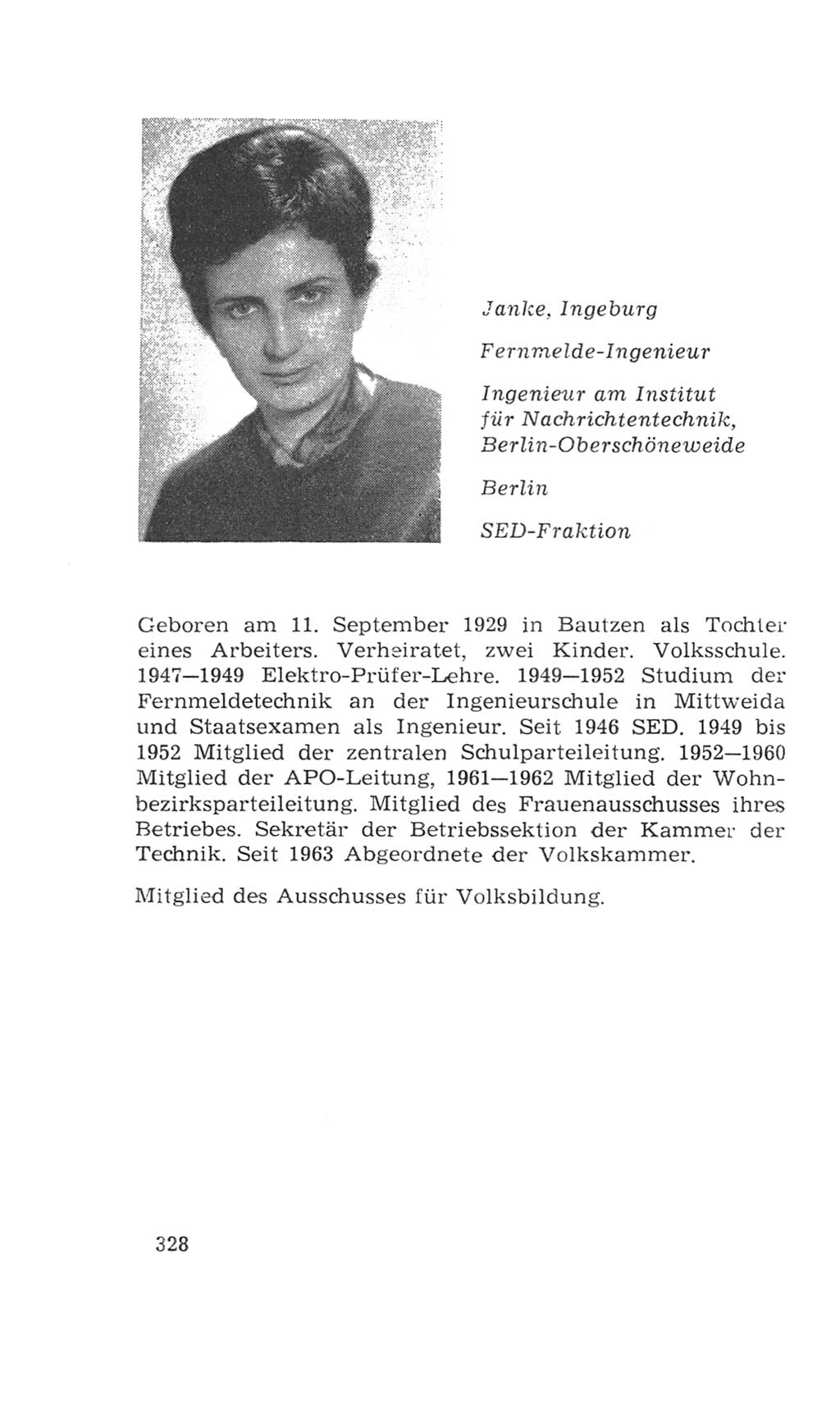 Volkskammer (VK) der Deutschen Demokratischen Republik (DDR), 4. Wahlperiode 1963-1967, Seite 328 (VK. DDR 4. WP. 1963-1967, S. 328)