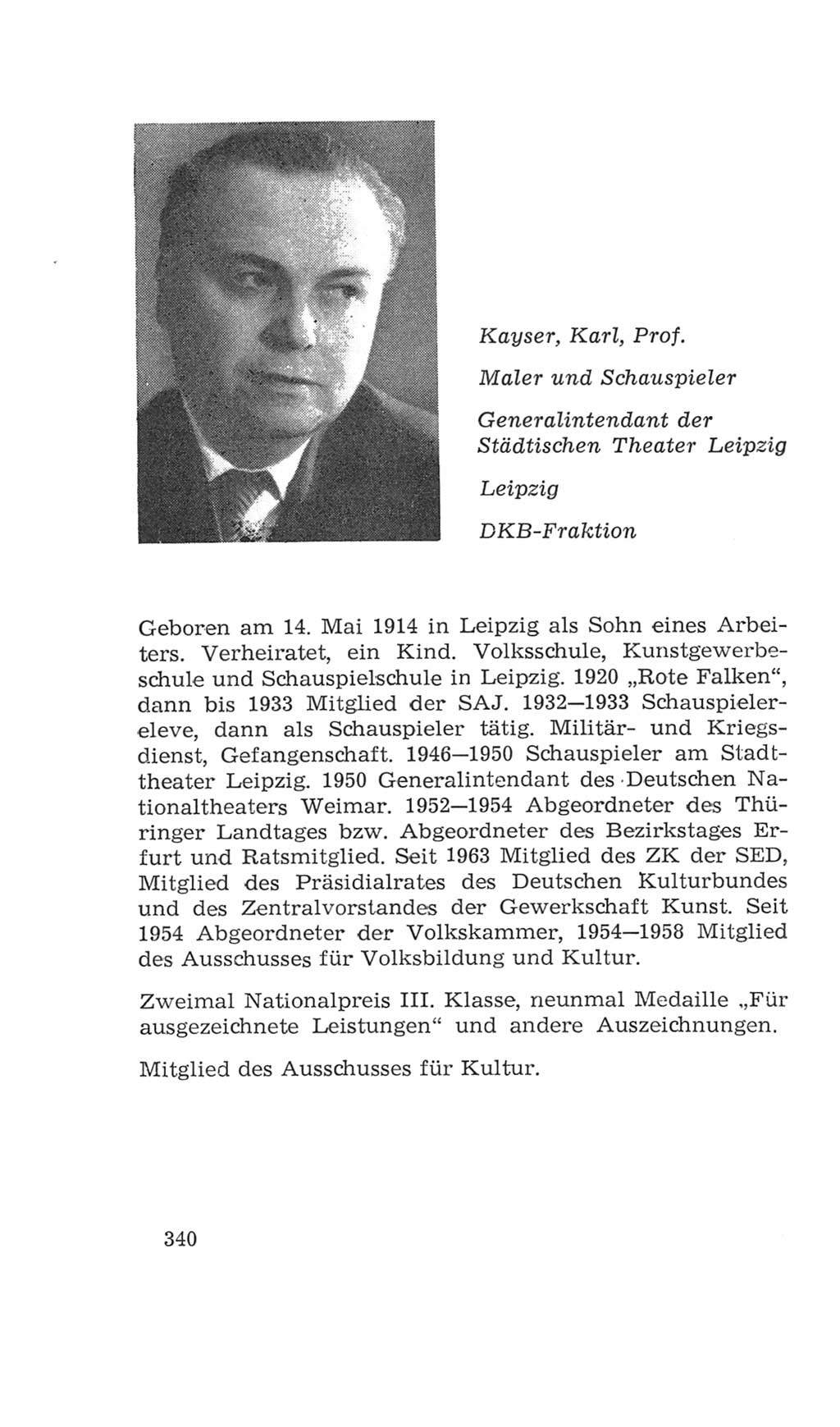 Volkskammer (VK) der Deutschen Demokratischen Republik (DDR), 4. Wahlperiode 1963-1967, Seite 340 (VK. DDR 4. WP. 1963-1967, S. 340)