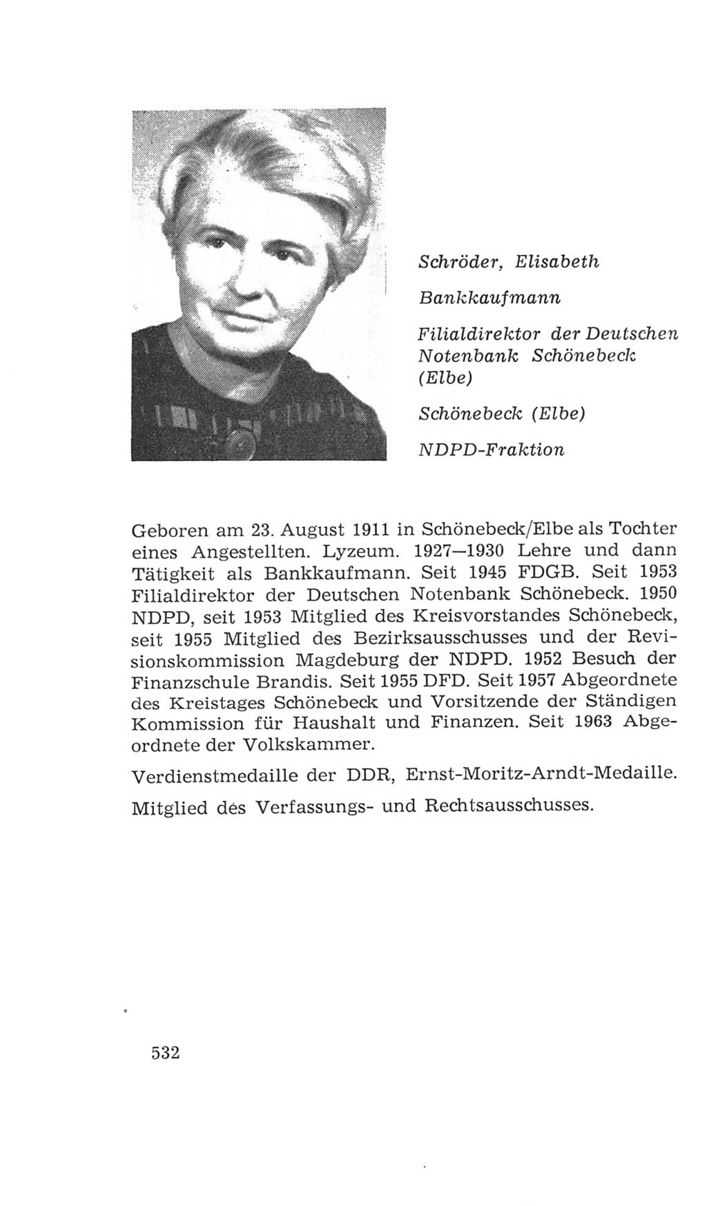 Volkskammer (VK) der Deutschen Demokratischen Republik (DDR), 4. Wahlperiode 1963-1967, Seite 532 (VK. DDR 4. WP. 1963-1967, S. 532)