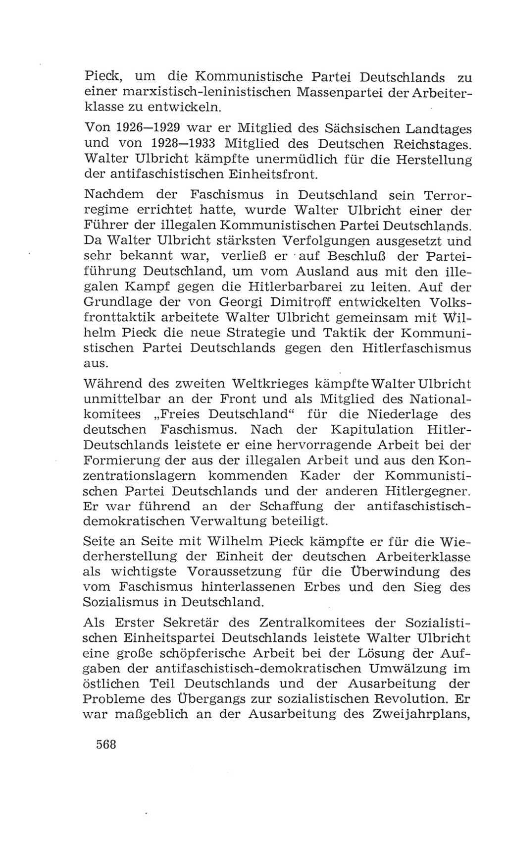 Volkskammer (VK) der Deutschen Demokratischen Republik (DDR), 4. Wahlperiode 1963-1967, Seite 568 (VK. DDR 4. WP. 1963-1967, S. 568)