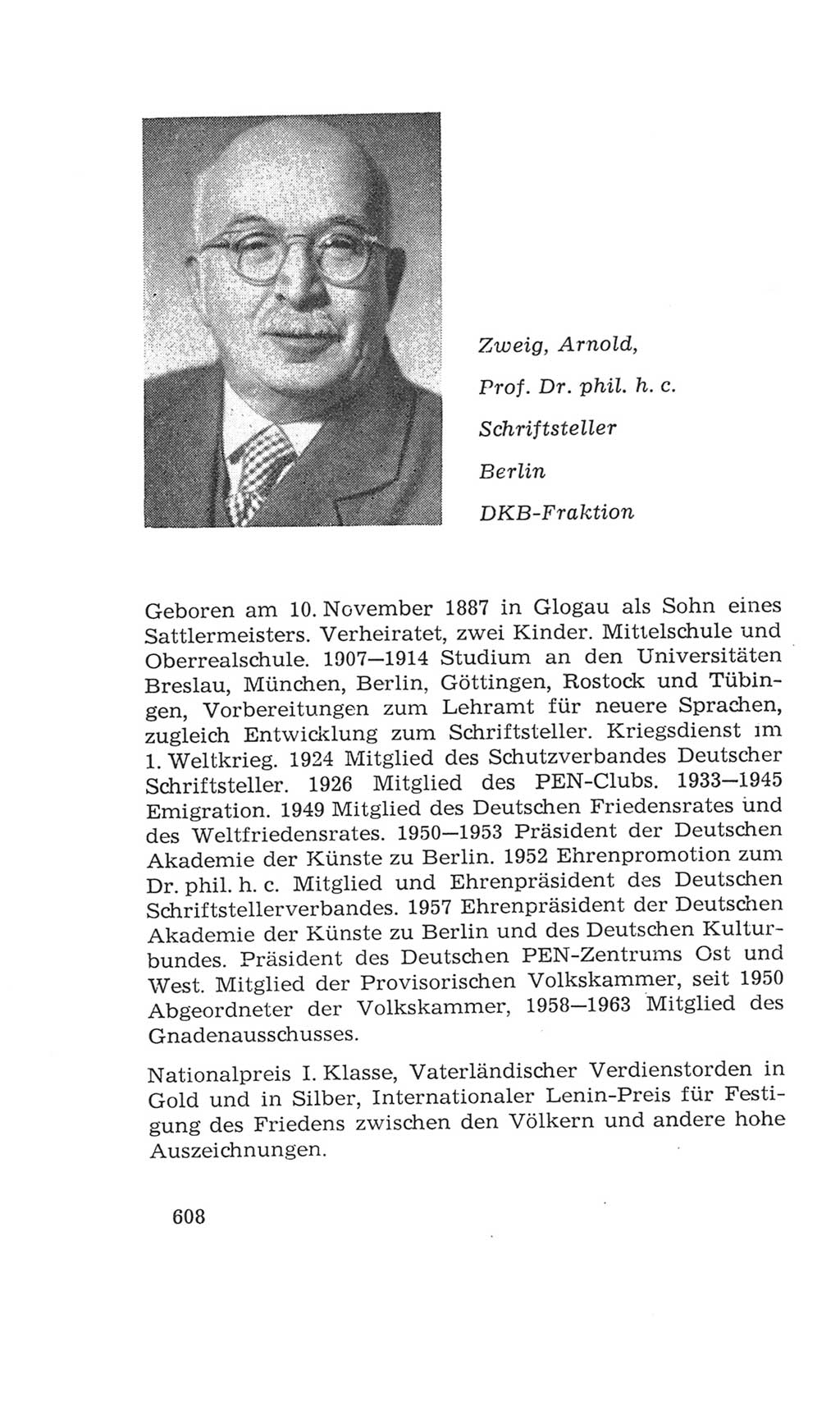 Volkskammer (VK) der Deutschen Demokratischen Republik (DDR), 4. Wahlperiode 1963-1967, Seite 608 (VK. DDR 4. WP. 1963-1967, S. 608)