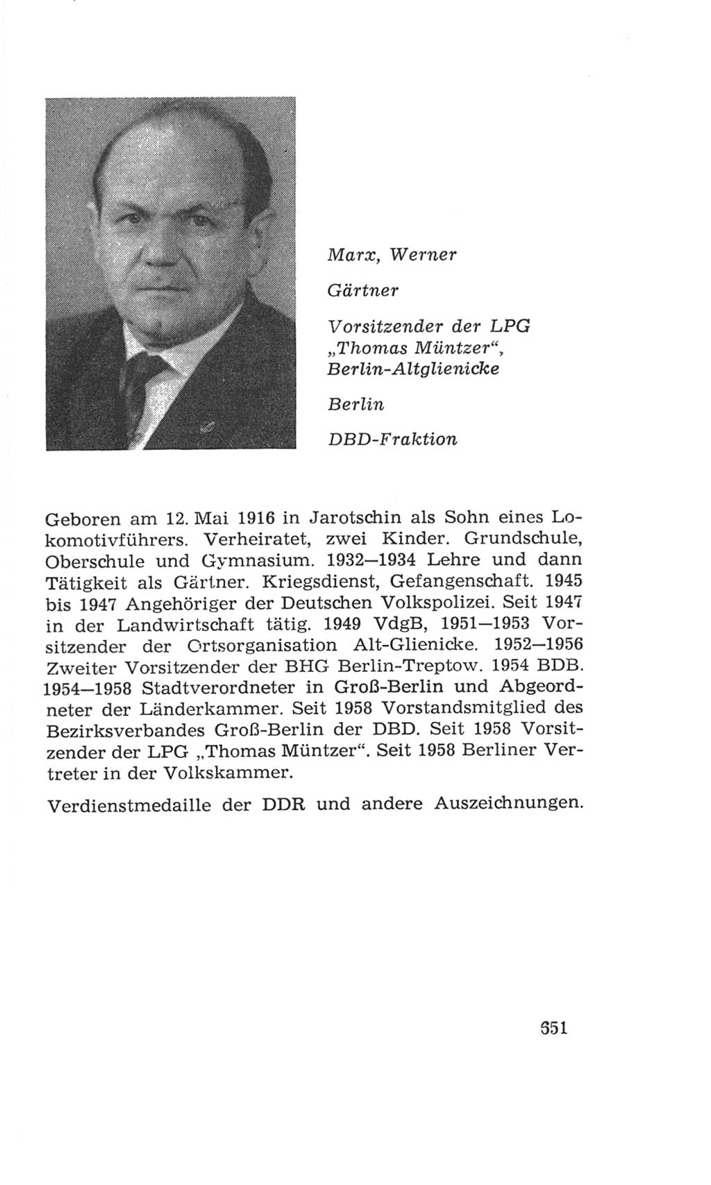Volkskammer (VK) der Deutschen Demokratischen Republik (DDR), 4. Wahlperiode 1963-1967, Seite 651 (VK. DDR 4. WP. 1963-1967, S. 651)