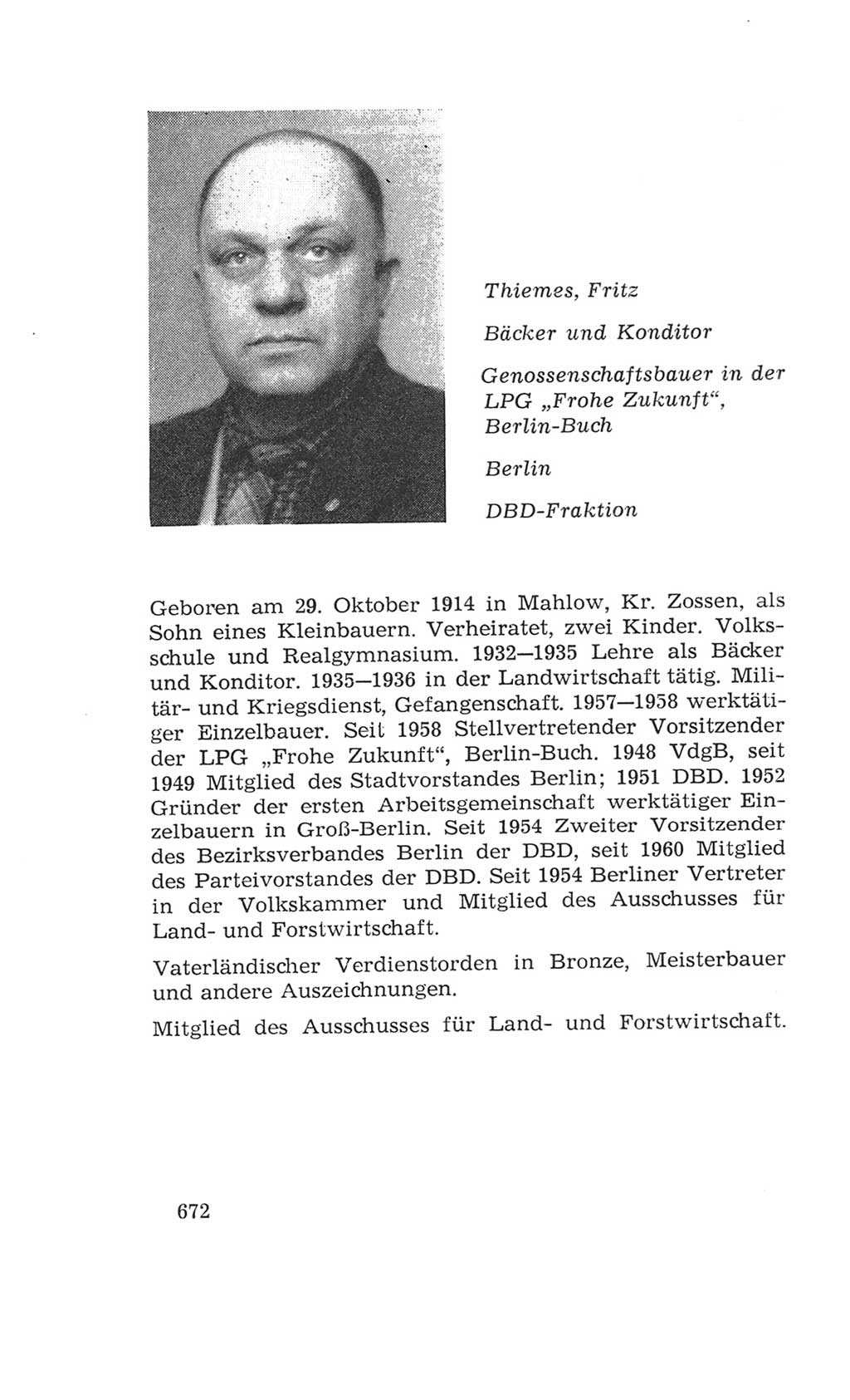 Volkskammer (VK) der Deutschen Demokratischen Republik (DDR), 4. Wahlperiode 1963-1967, Seite 672 (VK. DDR 4. WP. 1963-1967, S. 672)