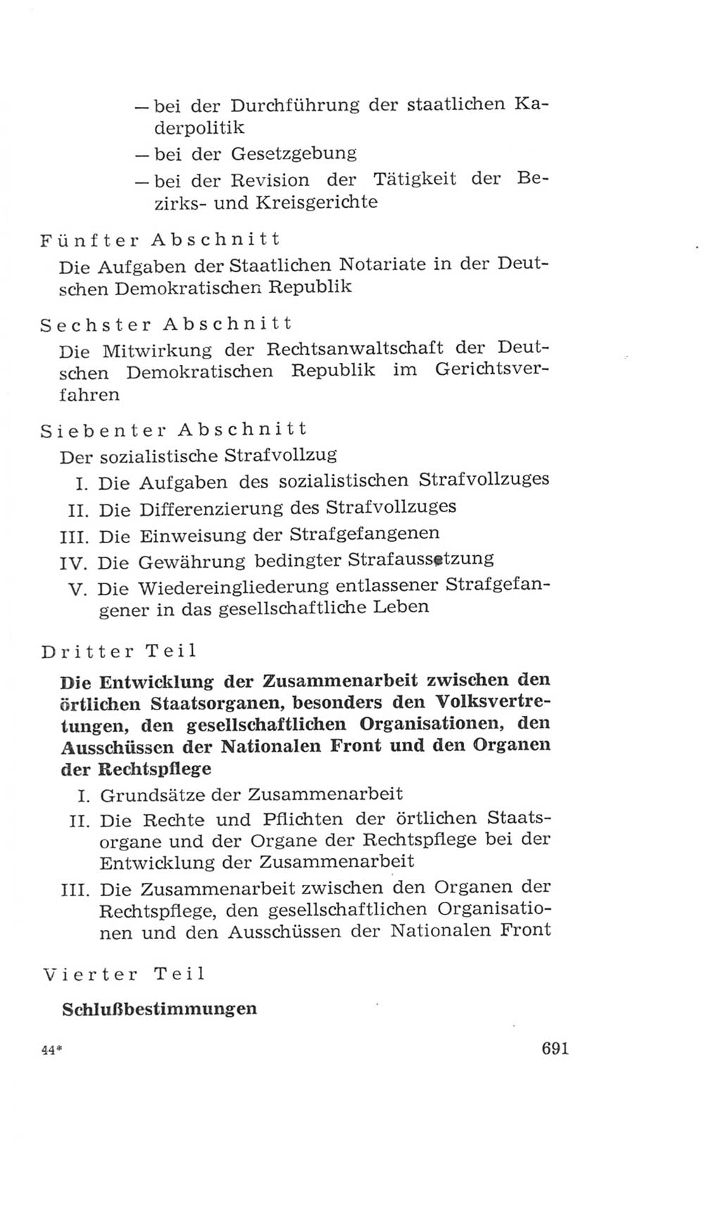 Volkskammer (VK) der Deutschen Demokratischen Republik (DDR), 4. Wahlperiode 1963-1967, Seite 691 (VK. DDR 4. WP. 1963-1967, S. 691)