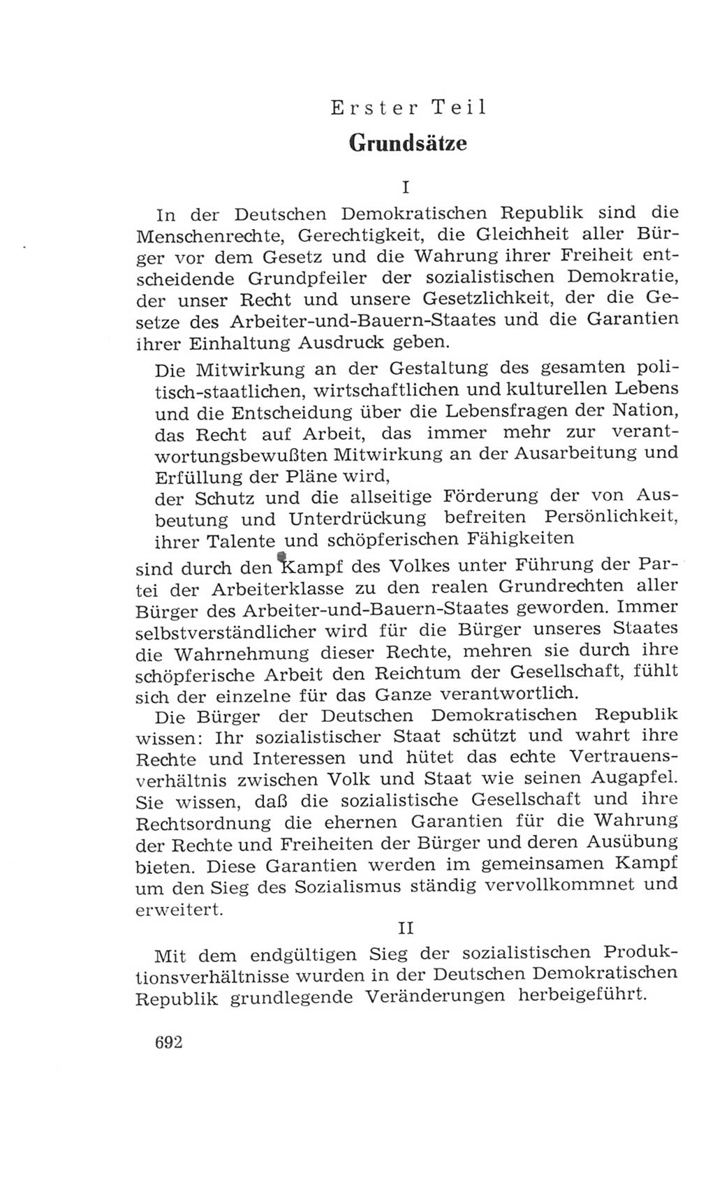 Volkskammer (VK) der Deutschen Demokratischen Republik (DDR), 4. Wahlperiode 1963-1967, Seite 692 (VK. DDR 4. WP. 1963-1967, S. 692)
