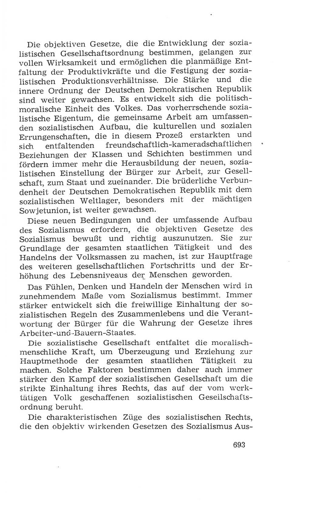 Volkskammer (VK) der Deutschen Demokratischen Republik (DDR), 4. Wahlperiode 1963-1967, Seite 693 (VK. DDR 4. WP. 1963-1967, S. 693)