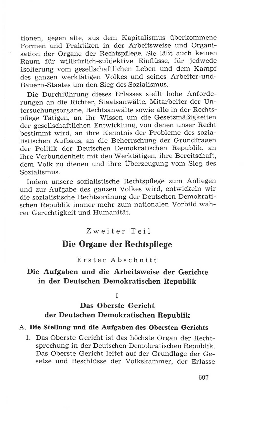 Volkskammer (VK) der Deutschen Demokratischen Republik (DDR), 4. Wahlperiode 1963-1967, Seite 697 (VK. DDR 4. WP. 1963-1967, S. 697)
