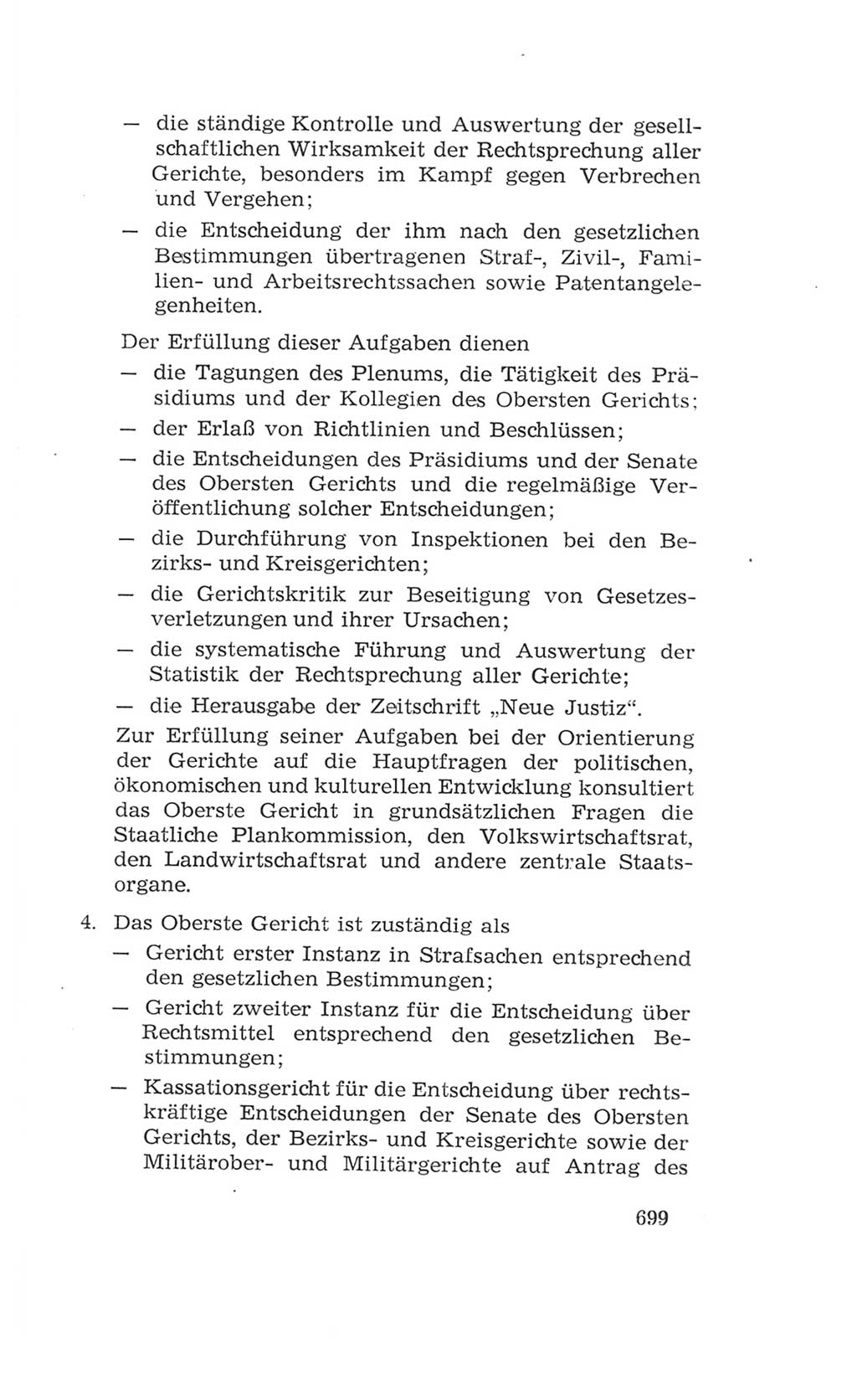 Volkskammer (VK) der Deutschen Demokratischen Republik (DDR), 4. Wahlperiode 1963-1967, Seite 699 (VK. DDR 4. WP. 1963-1967, S. 699)