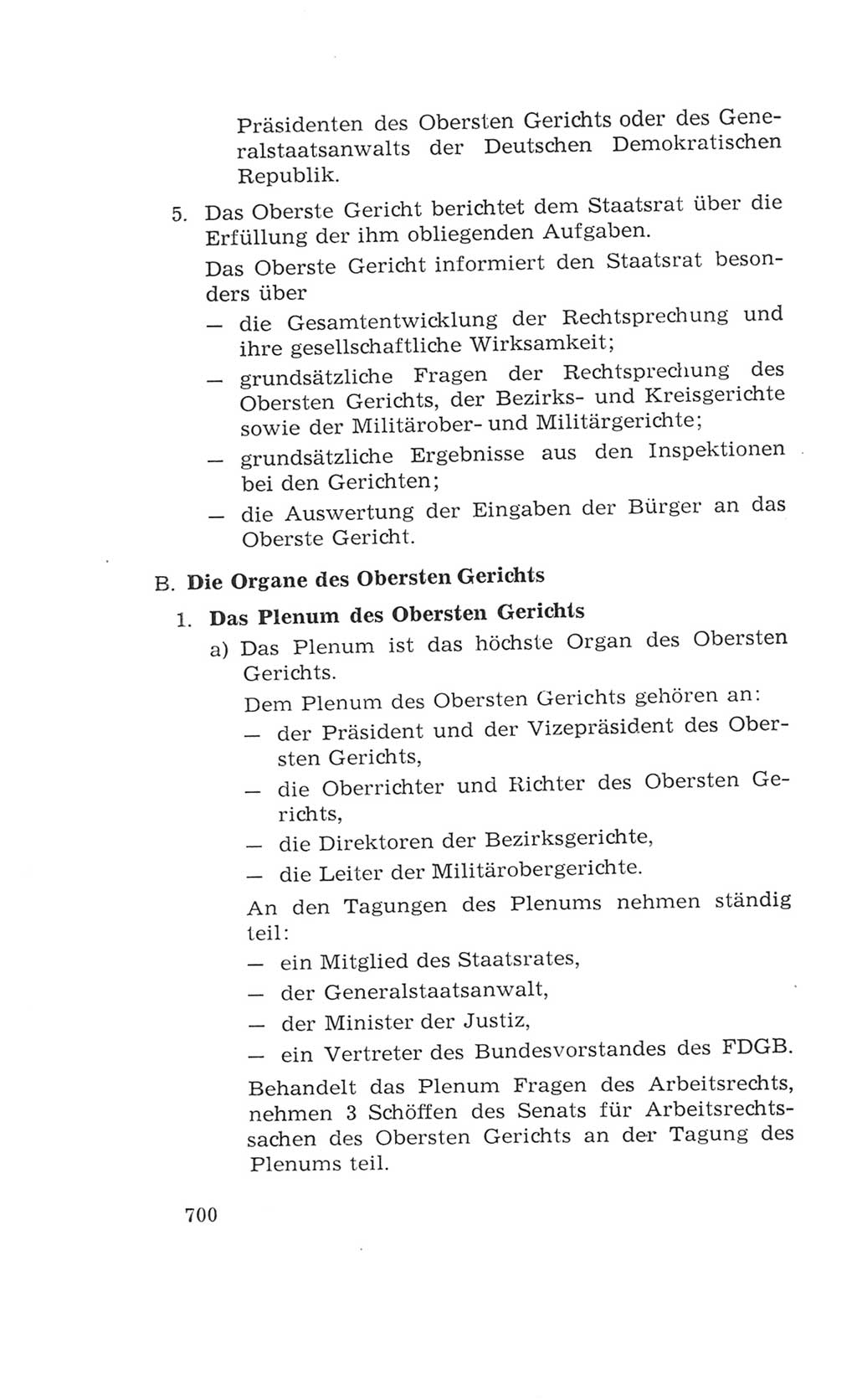 Volkskammer (VK) der Deutschen Demokratischen Republik (DDR), 4. Wahlperiode 1963-1967, Seite 700 (VK. DDR 4. WP. 1963-1967, S. 700)