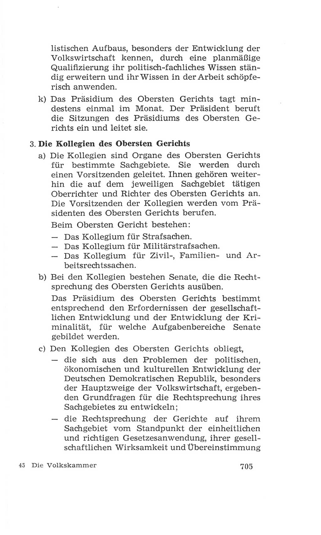 Volkskammer (VK) der Deutschen Demokratischen Republik (DDR), 4. Wahlperiode 1963-1967, Seite 705 (VK. DDR 4. WP. 1963-1967, S. 705)
