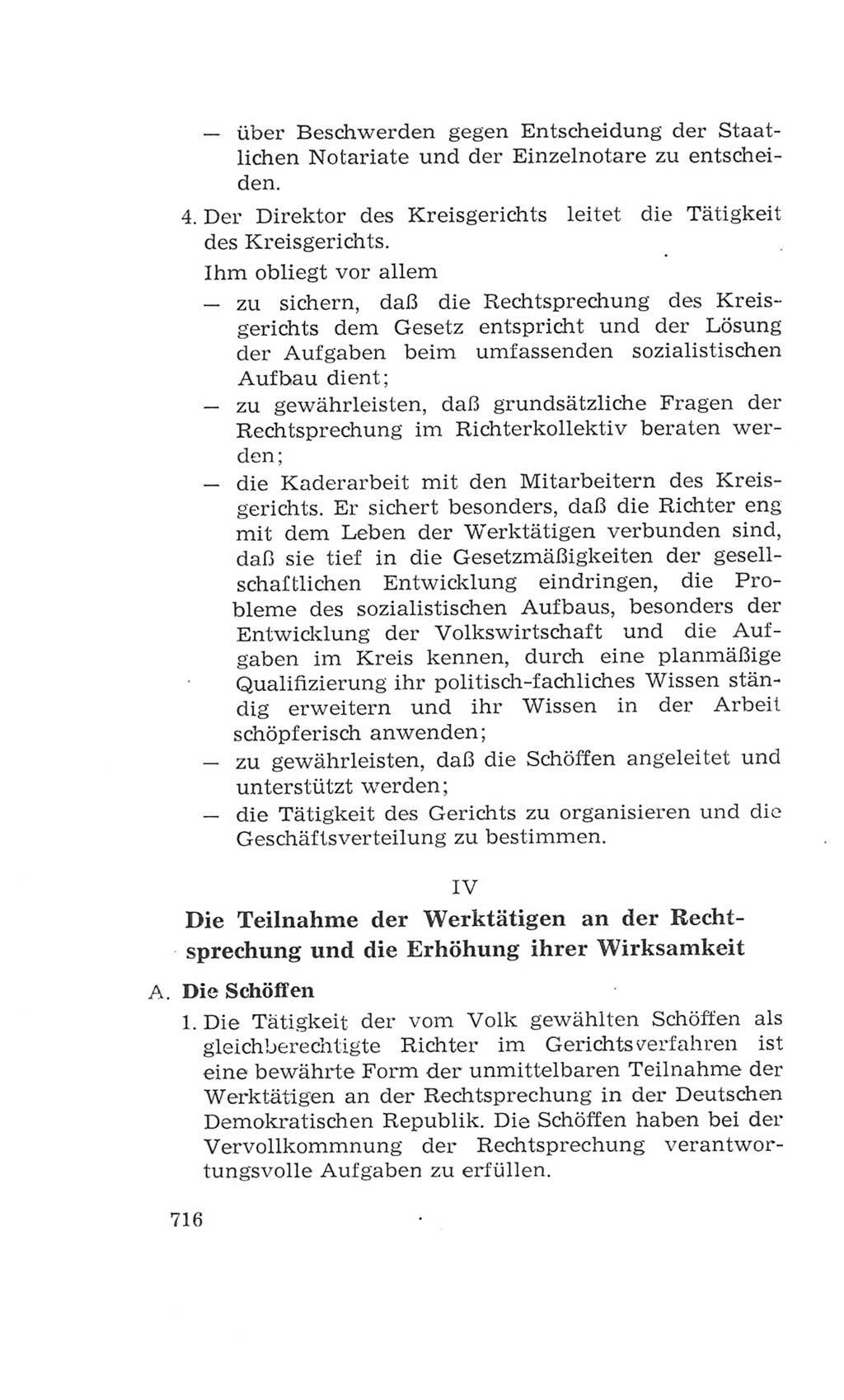 Volkskammer (VK) der Deutschen Demokratischen Republik (DDR), 4. Wahlperiode 1963-1967, Seite 716 (VK. DDR 4. WP. 1963-1967, S. 716)