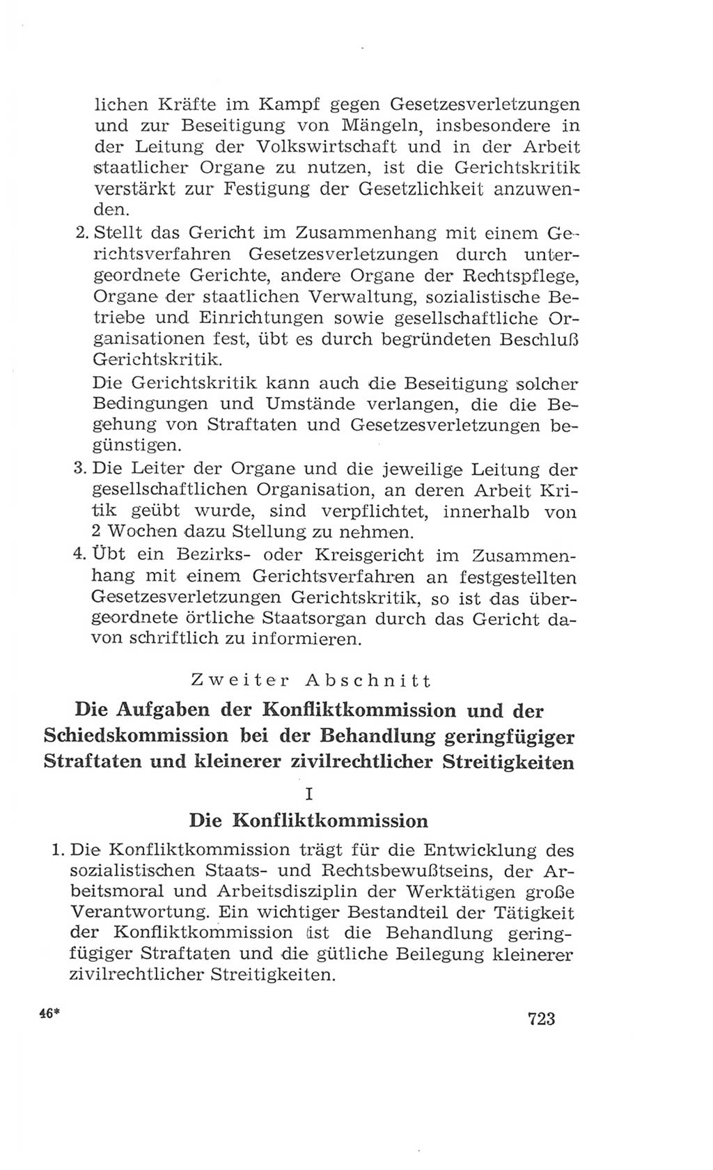 Volkskammer (VK) der Deutschen Demokratischen Republik (DDR), 4. Wahlperiode 1963-1967, Seite 723 (VK. DDR 4. WP. 1963-1967, S. 723)