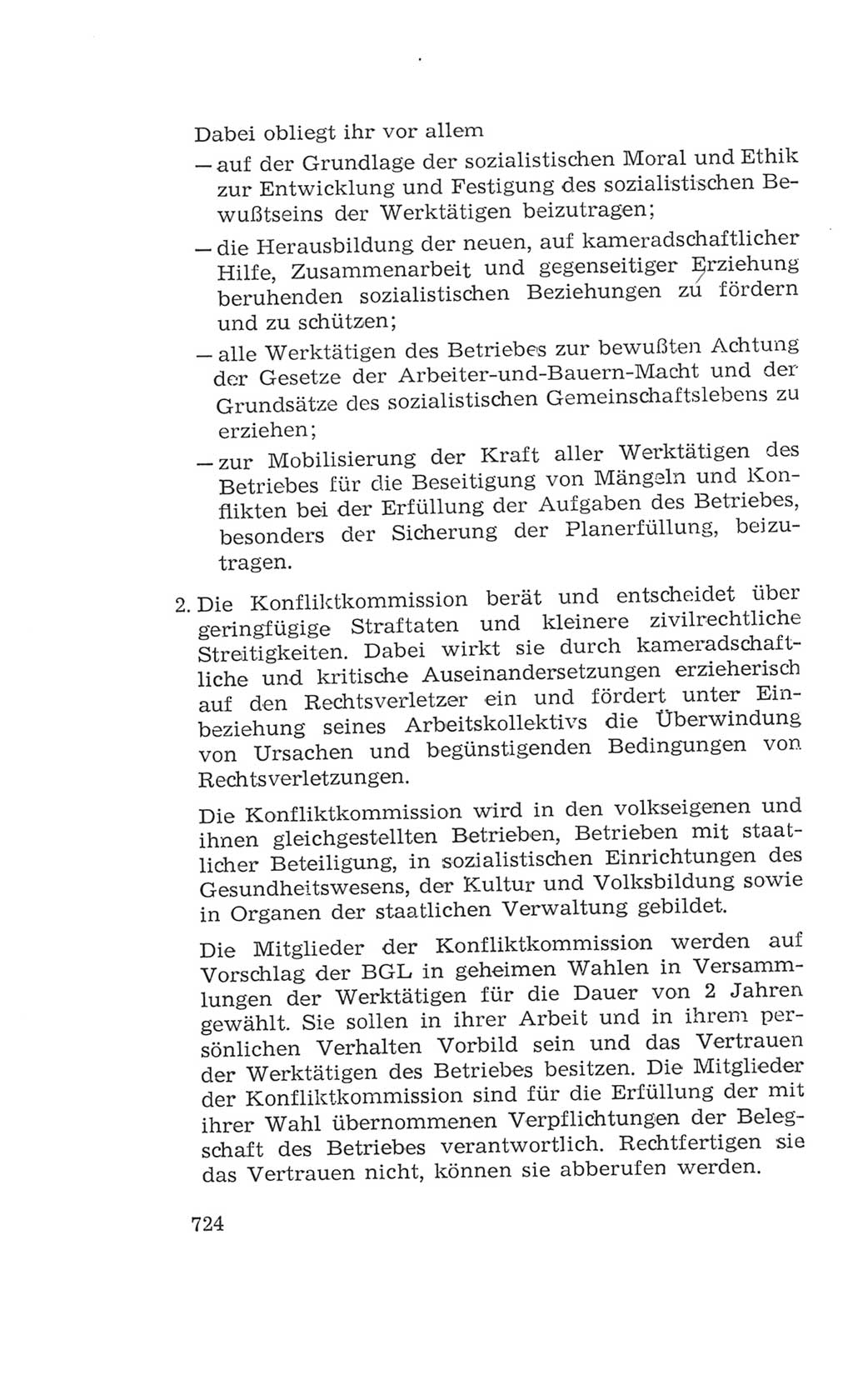 Volkskammer (VK) der Deutschen Demokratischen Republik (DDR), 4. Wahlperiode 1963-1967, Seite 724 (VK. DDR 4. WP. 1963-1967, S. 724)
