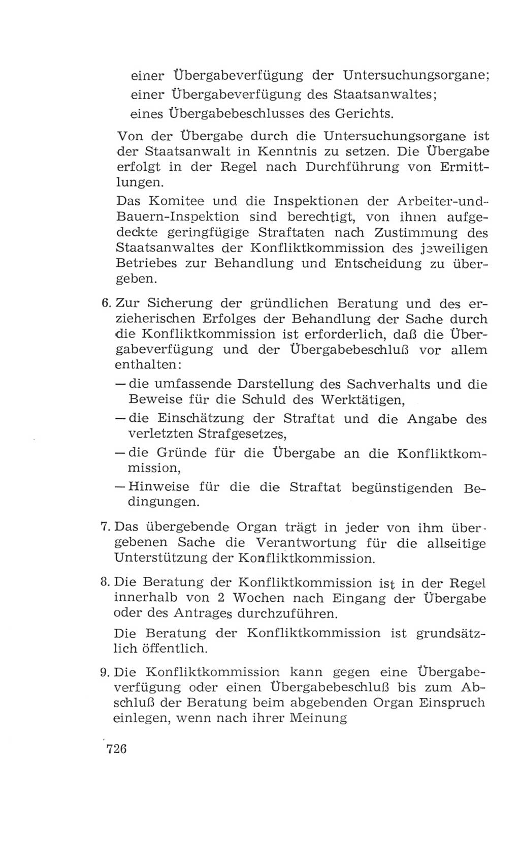 Volkskammer (VK) der Deutschen Demokratischen Republik (DDR), 4. Wahlperiode 1963-1967, Seite 726 (VK. DDR 4. WP. 1963-1967, S. 726)