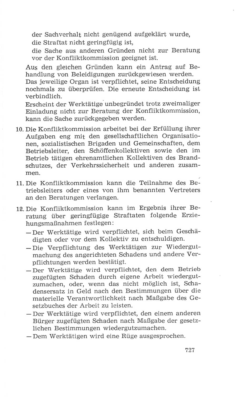 Volkskammer (VK) der Deutschen Demokratischen Republik (DDR), 4. Wahlperiode 1963-1967, Seite 727 (VK. DDR 4. WP. 1963-1967, S. 727)