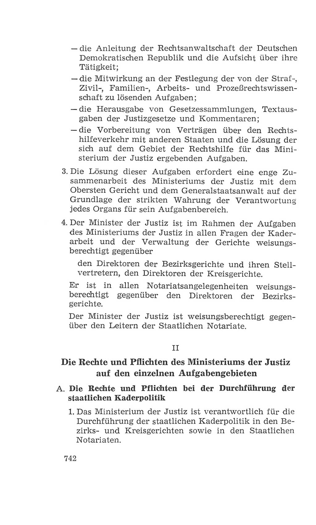 Volkskammer (VK) der Deutschen Demokratischen Republik (DDR), 4. Wahlperiode 1963-1967, Seite 742 (VK. DDR 4. WP. 1963-1967, S. 742)