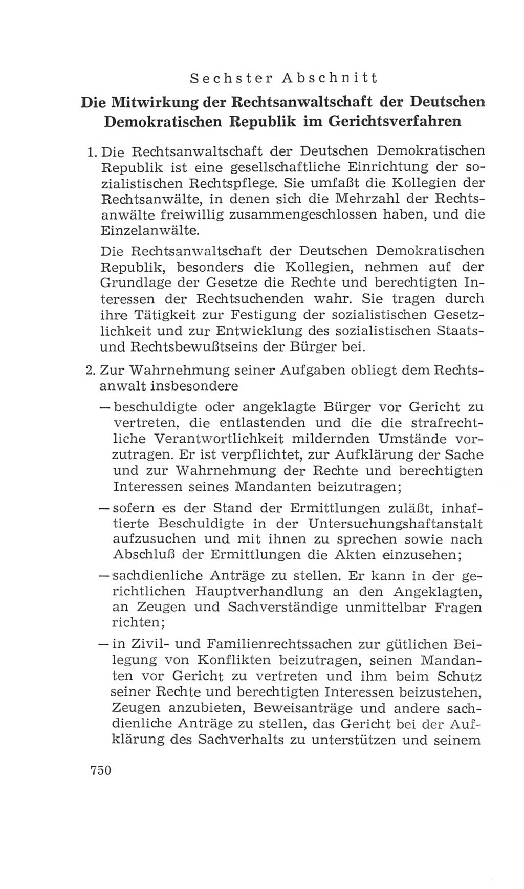 Volkskammer (VK) der Deutschen Demokratischen Republik (DDR), 4. Wahlperiode 1963-1967, Seite 750 (VK. DDR 4. WP. 1963-1967, S. 750)