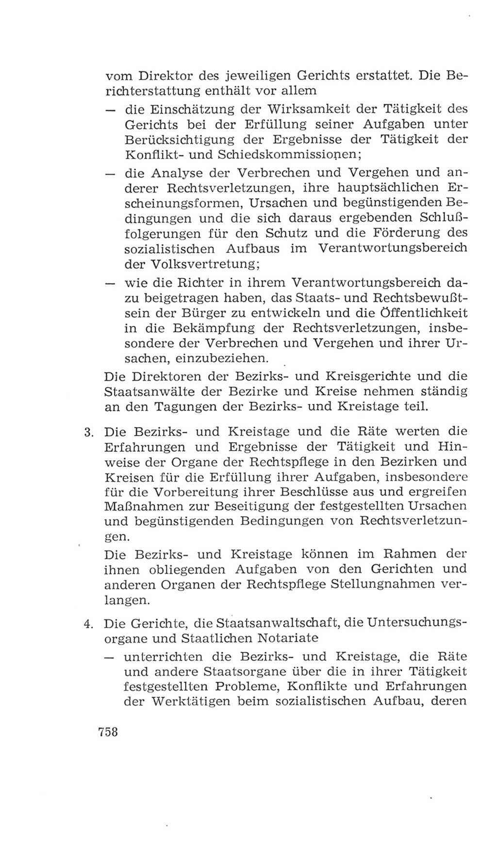 Volkskammer (VK) der Deutschen Demokratischen Republik (DDR), 4. Wahlperiode 1963-1967, Seite 758 (VK. DDR 4. WP. 1963-1967, S. 758)