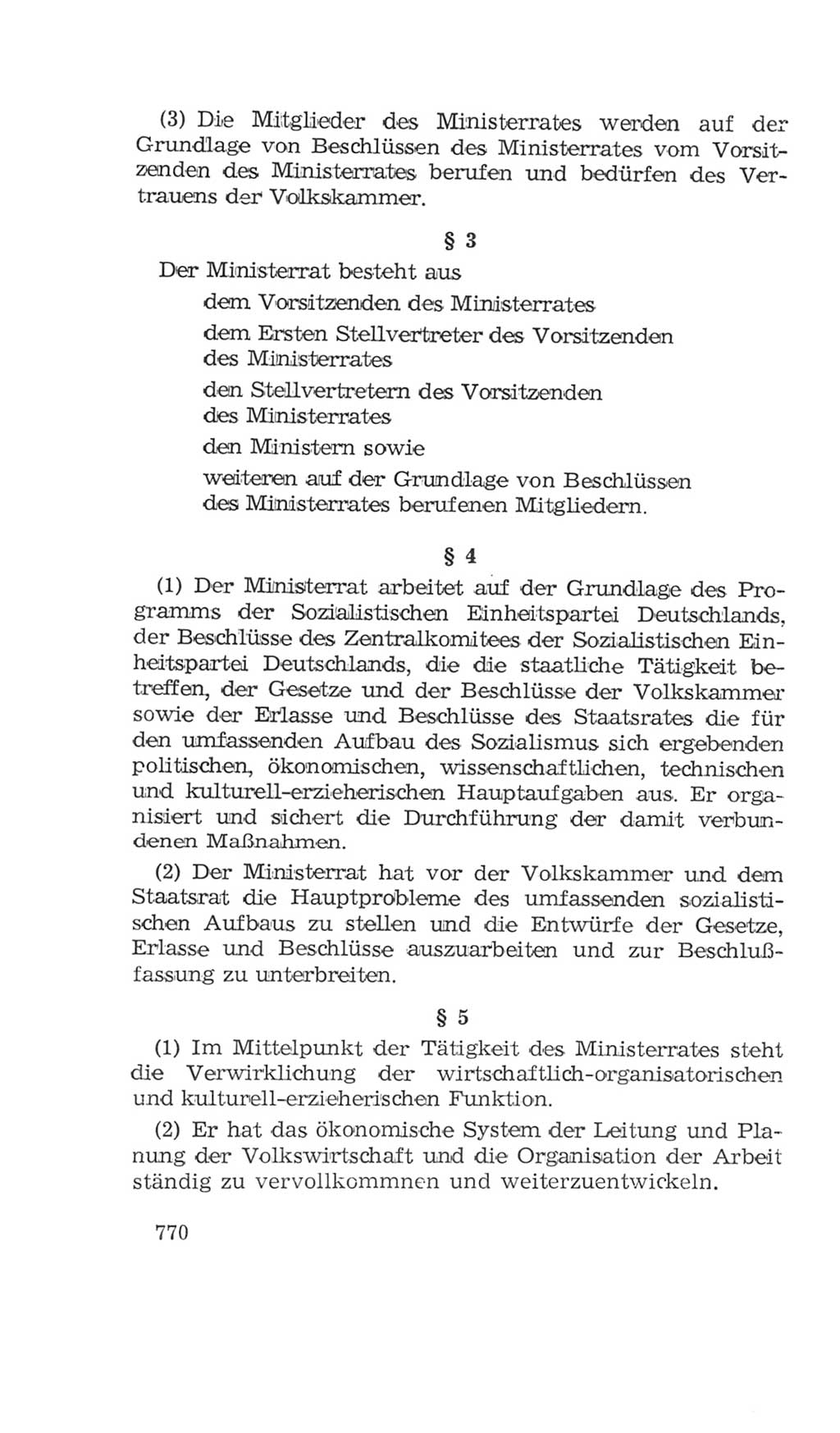 Volkskammer (VK) der Deutschen Demokratischen Republik (DDR), 4. Wahlperiode 1963-1967, Seite 770 (VK. DDR 4. WP. 1963-1967, S. 770)
