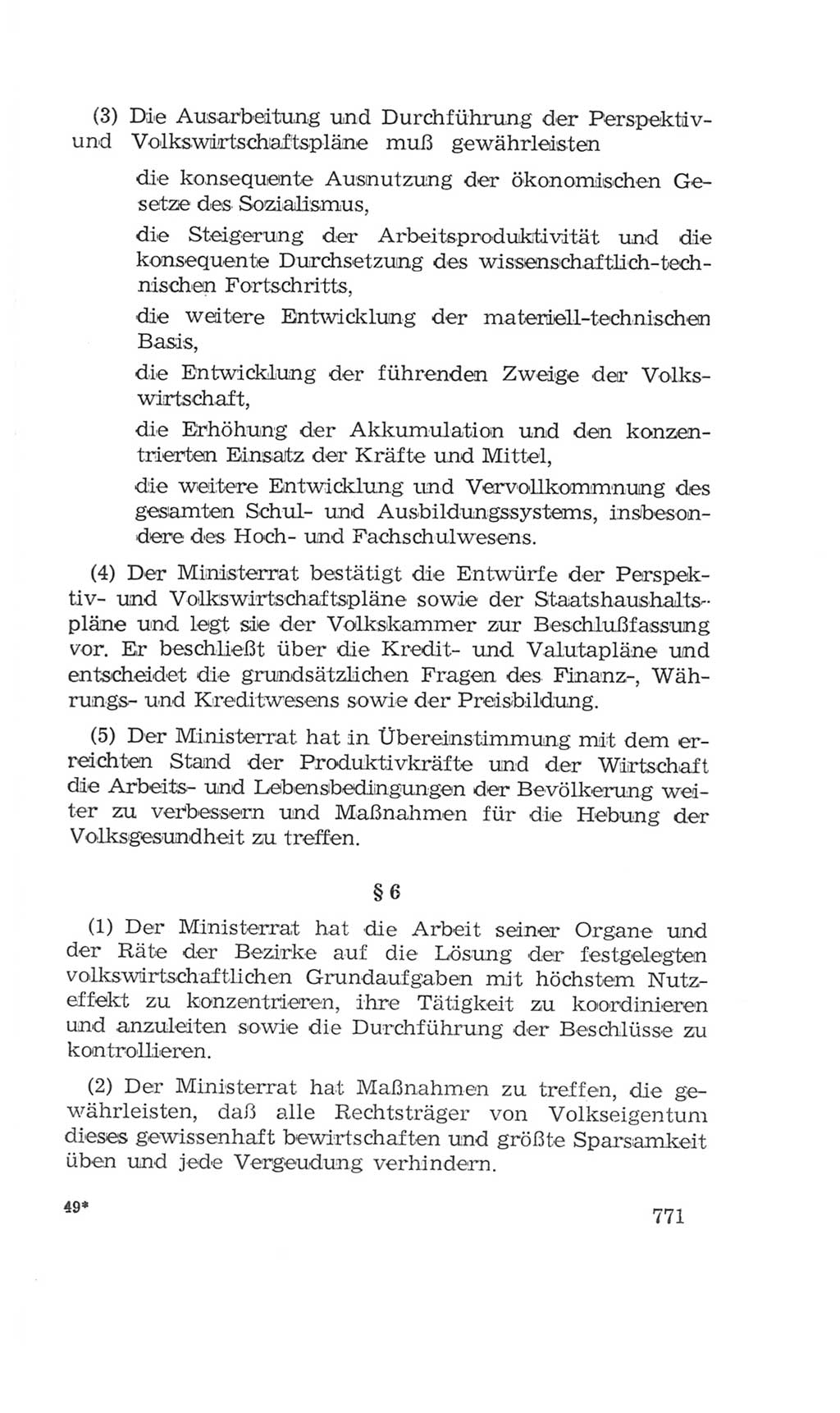Volkskammer (VK) der Deutschen Demokratischen Republik (DDR), 4. Wahlperiode 1963-1967, Seite 771 (VK. DDR 4. WP. 1963-1967, S. 771)