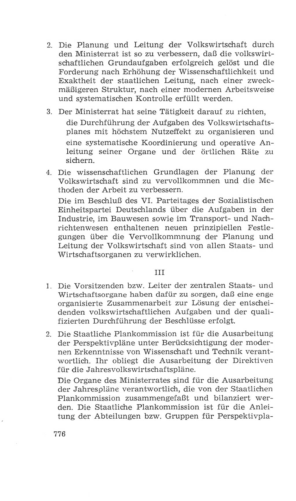 Volkskammer (VK) der Deutschen Demokratischen Republik (DDR), 4. Wahlperiode 1963-1967, Seite 776 (VK. DDR 4. WP. 1963-1967, S. 776)