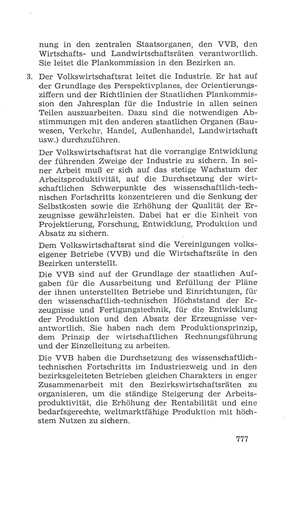 Volkskammer (VK) der Deutschen Demokratischen Republik (DDR), 4. Wahlperiode 1963-1967, Seite 777 (VK. DDR 4. WP. 1963-1967, S. 777)