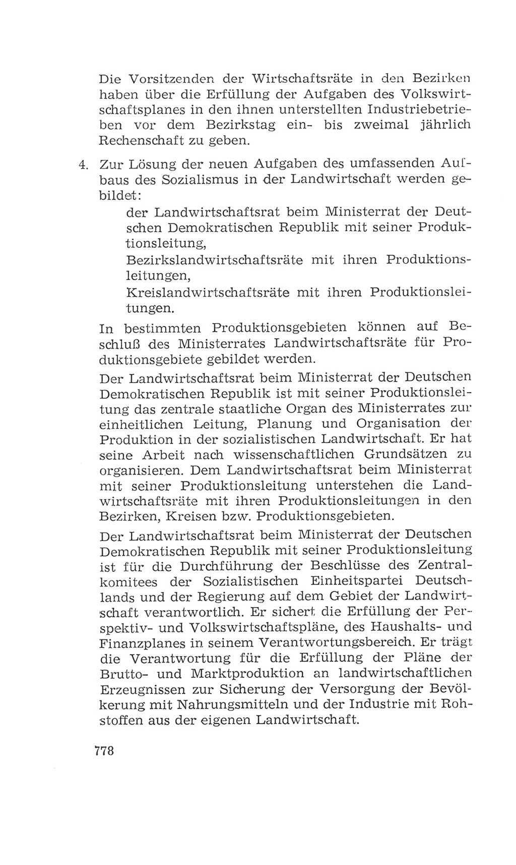 Volkskammer (VK) der Deutschen Demokratischen Republik (DDR), 4. Wahlperiode 1963-1967, Seite 778 (VK. DDR 4. WP. 1963-1967, S. 778)