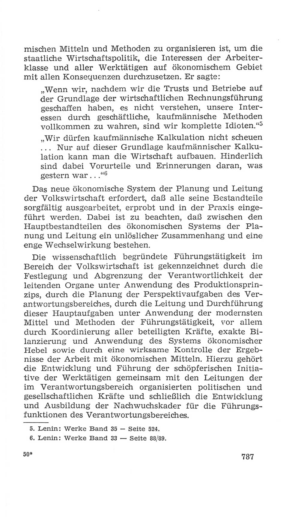 Volkskammer (VK) der Deutschen Demokratischen Republik (DDR), 4. Wahlperiode 1963-1967, Seite 787 (VK. DDR 4. WP. 1963-1967, S. 787)