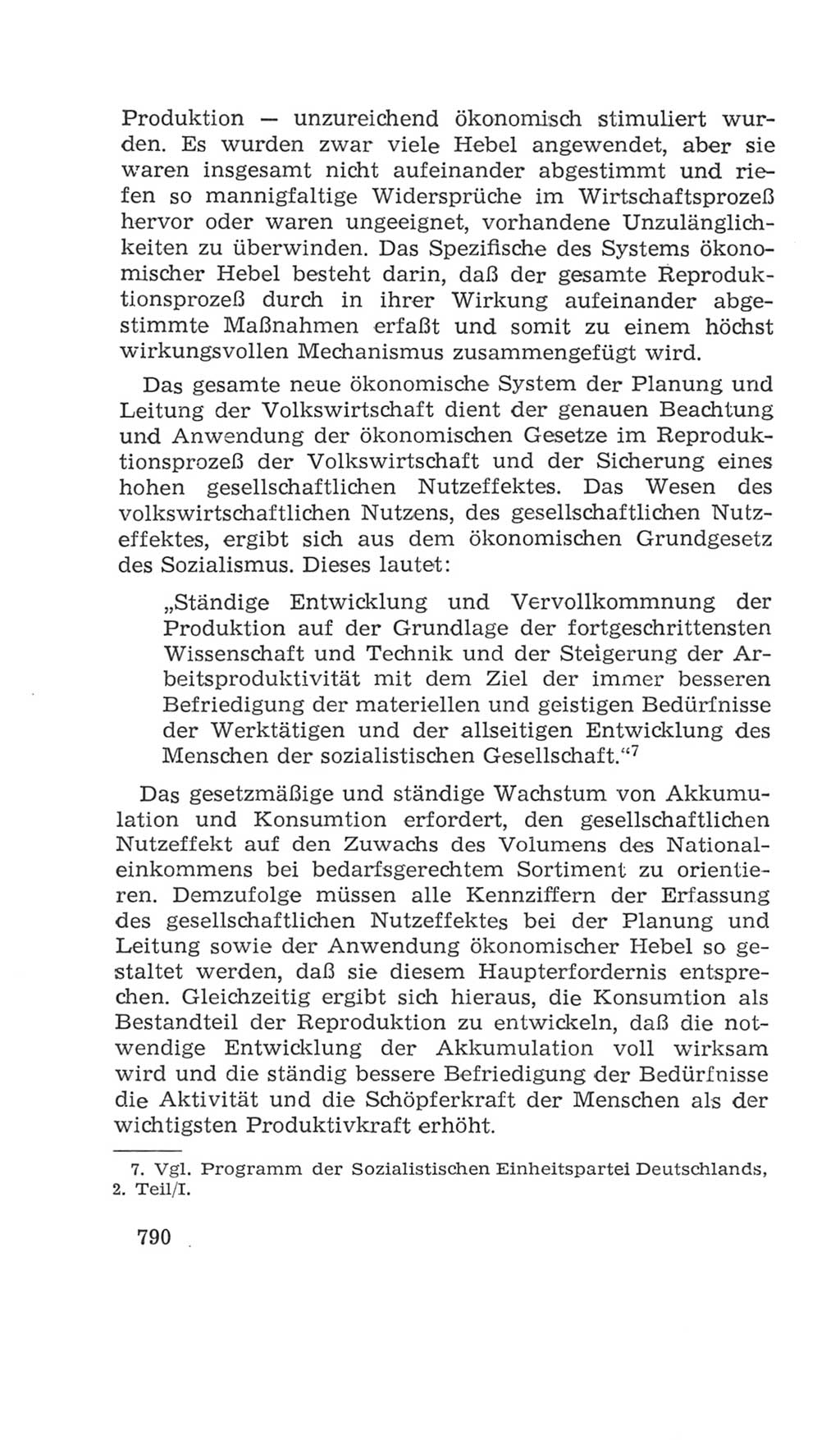 Volkskammer (VK) der Deutschen Demokratischen Republik (DDR), 4. Wahlperiode 1963-1967, Seite 790 (VK. DDR 4. WP. 1963-1967, S. 790)