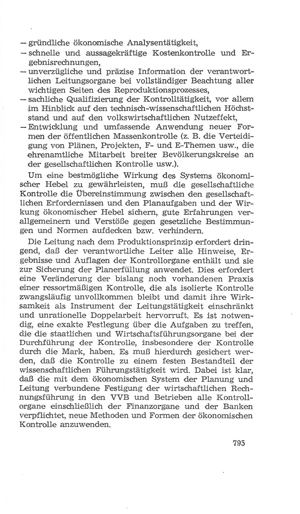 Volkskammer (VK) der Deutschen Demokratischen Republik (DDR), 4. Wahlperiode 1963-1967, Seite 795 (VK. DDR 4. WP. 1963-1967, S. 795)