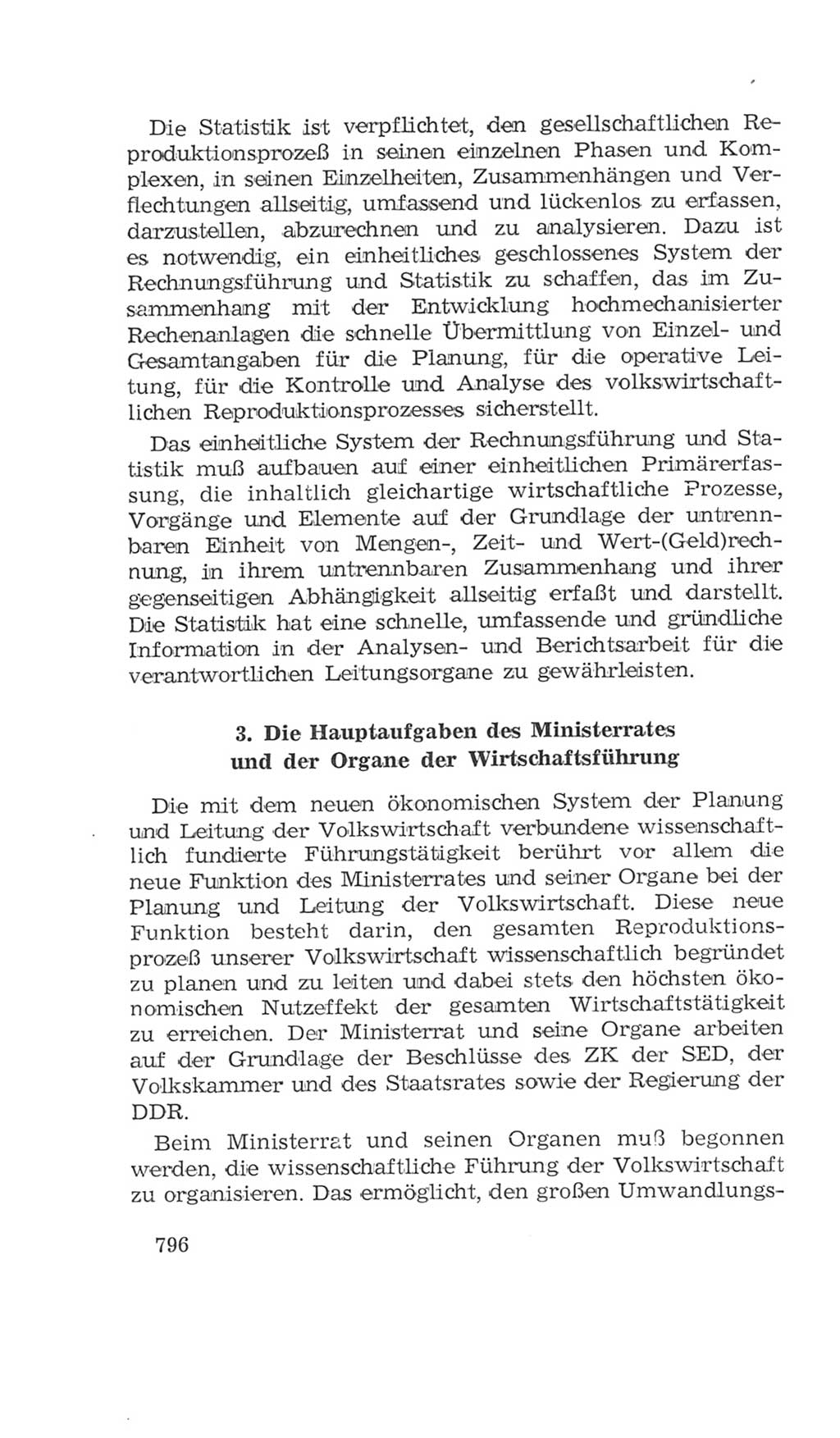 Volkskammer (VK) der Deutschen Demokratischen Republik (DDR), 4. Wahlperiode 1963-1967, Seite 796 (VK. DDR 4. WP. 1963-1967, S. 796)