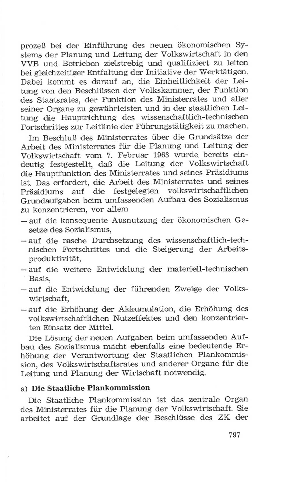 Volkskammer (VK) der Deutschen Demokratischen Republik (DDR), 4. Wahlperiode 1963-1967, Seite 797 (VK. DDR 4. WP. 1963-1967, S. 797)