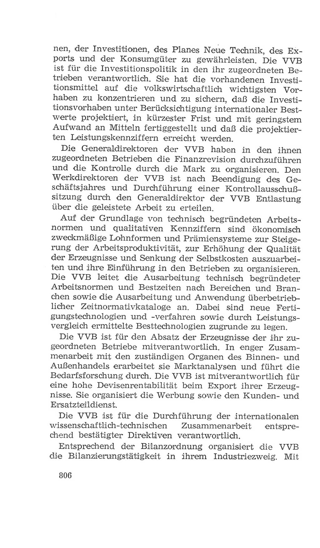 Volkskammer (VK) der Deutschen Demokratischen Republik (DDR), 4. Wahlperiode 1963-1967, Seite 806 (VK. DDR 4. WP. 1963-1967, S. 806)