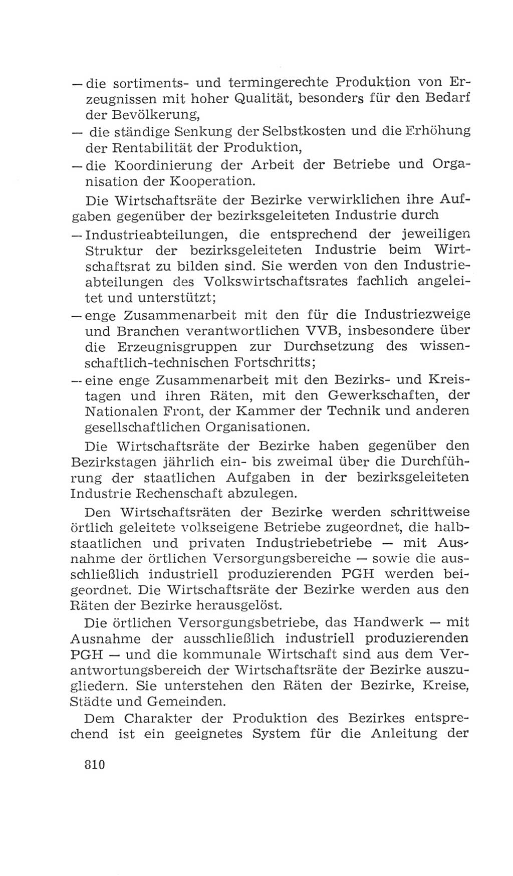 Volkskammer (VK) der Deutschen Demokratischen Republik (DDR), 4. Wahlperiode 1963-1967, Seite 810 (VK. DDR 4. WP. 1963-1967, S. 810)