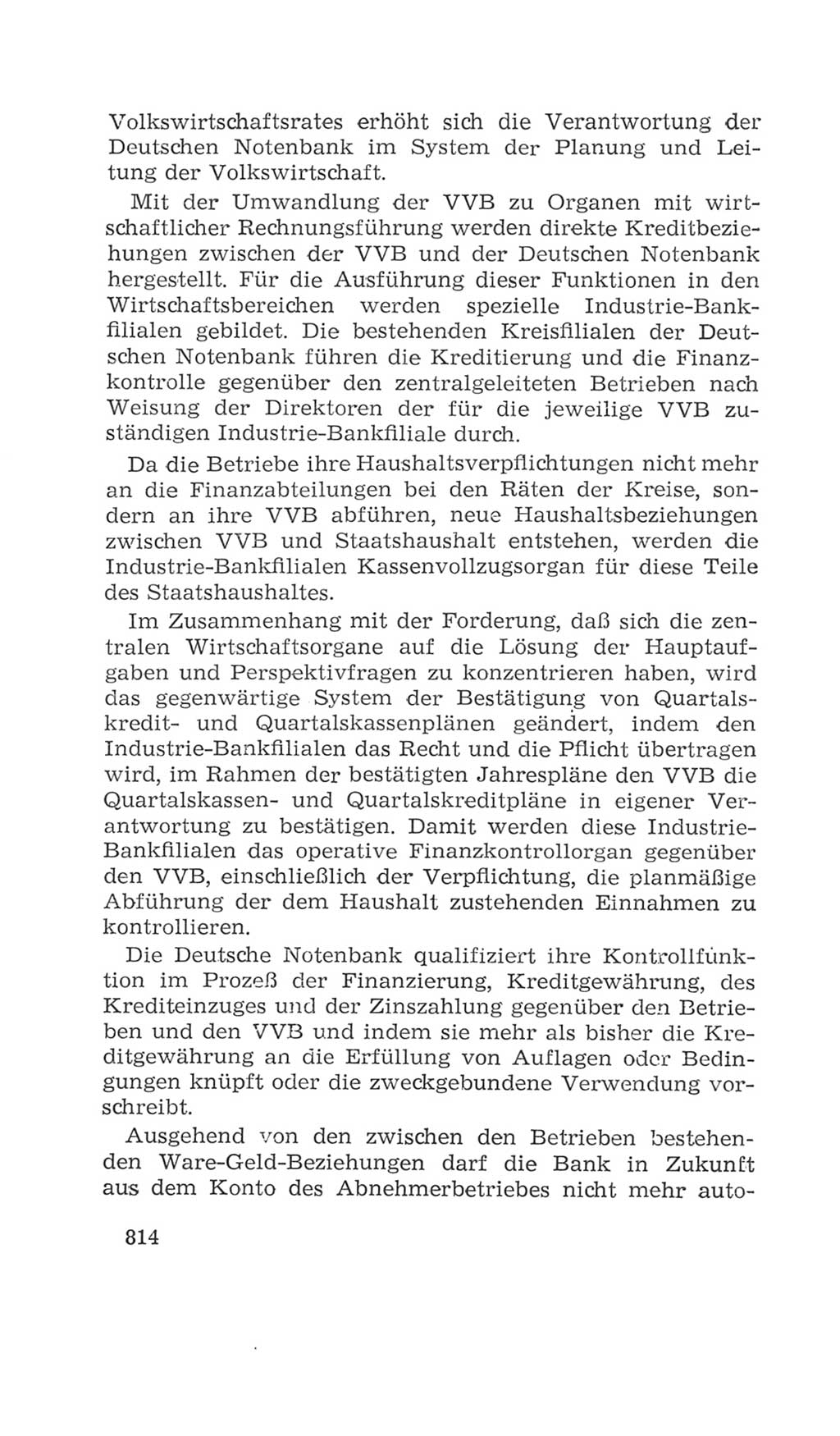 Volkskammer (VK) der Deutschen Demokratischen Republik (DDR), 4. Wahlperiode 1963-1967, Seite 814 (VK. DDR 4. WP. 1963-1967, S. 814)