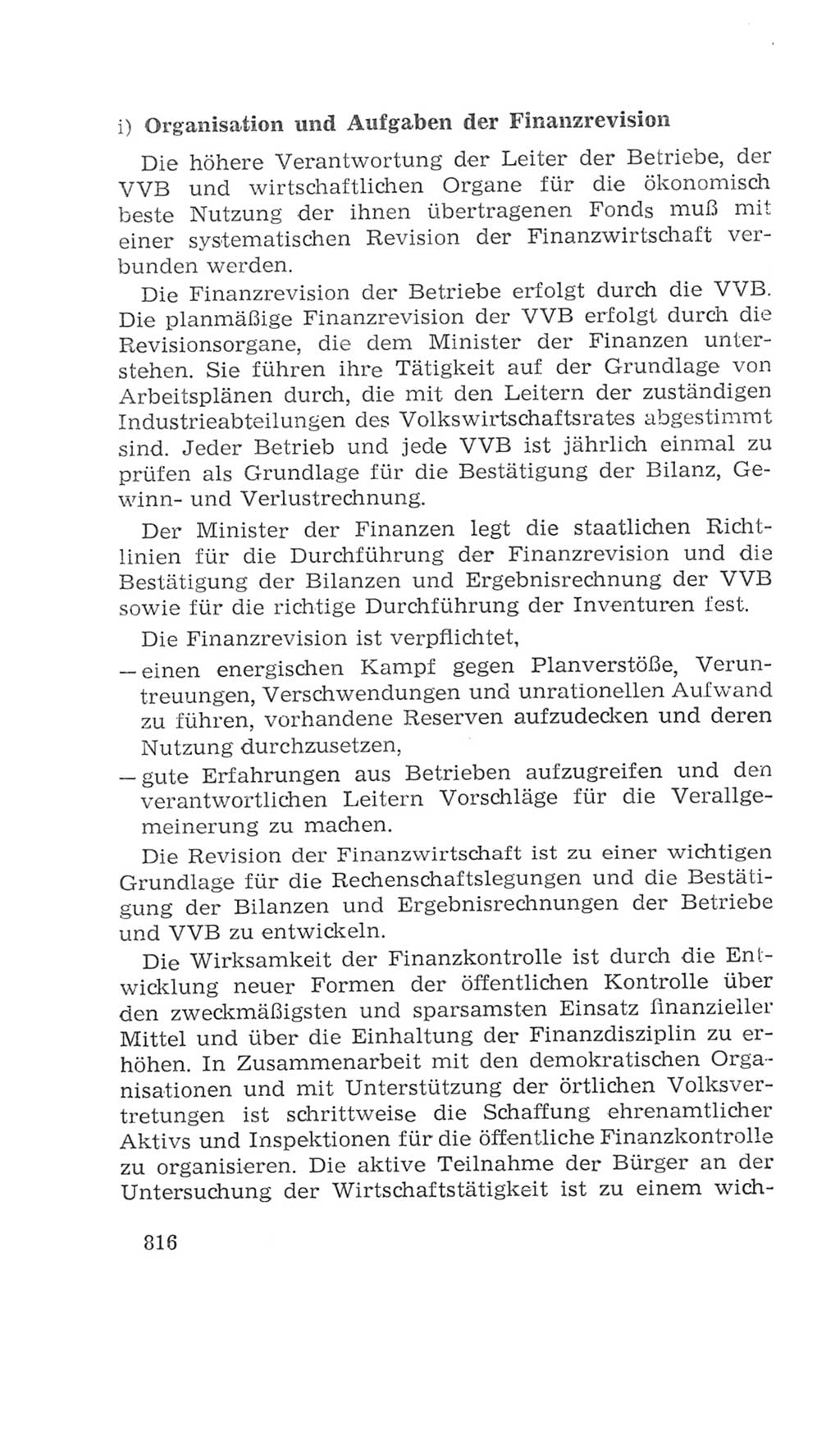 Volkskammer (VK) der Deutschen Demokratischen Republik (DDR), 4. Wahlperiode 1963-1967, Seite 816 (VK. DDR 4. WP. 1963-1967, S. 816)