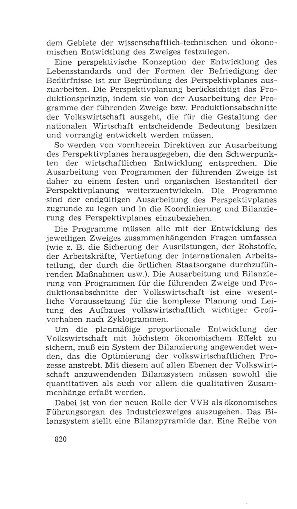 Volkskammer (VK) der Deutschen Demokratischen Republik (DDR), 4. Wahlperiode 1963-1967, Seite 820 (VK. DDR 4. WP. 1963-1967, S. 820)