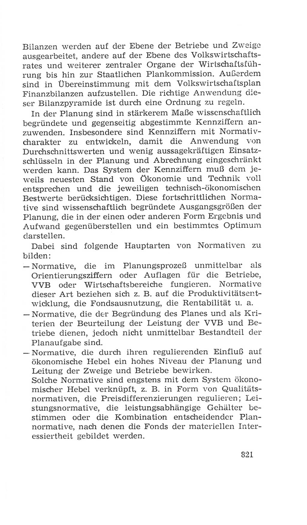 Volkskammer (VK) der Deutschen Demokratischen Republik (DDR), 4. Wahlperiode 1963-1967, Seite 821 (VK. DDR 4. WP. 1963-1967, S. 821)