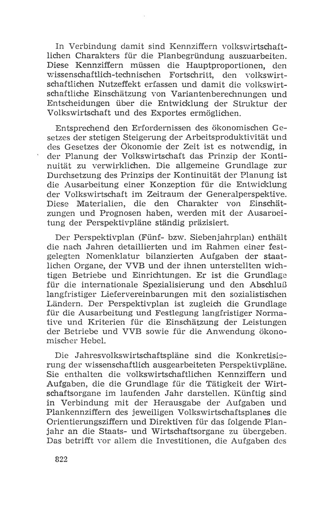 Volkskammer (VK) der Deutschen Demokratischen Republik (DDR), 4. Wahlperiode 1963-1967, Seite 822 (VK. DDR 4. WP. 1963-1967, S. 822)