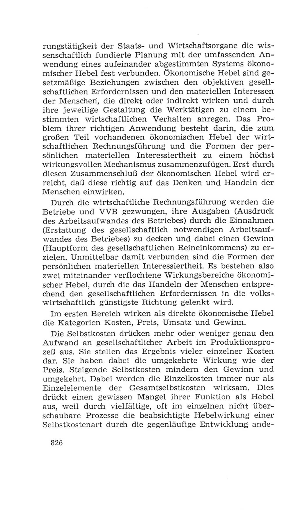 Volkskammer (VK) der Deutschen Demokratischen Republik (DDR), 4. Wahlperiode 1963-1967, Seite 826 (VK. DDR 4. WP. 1963-1967, S. 826)