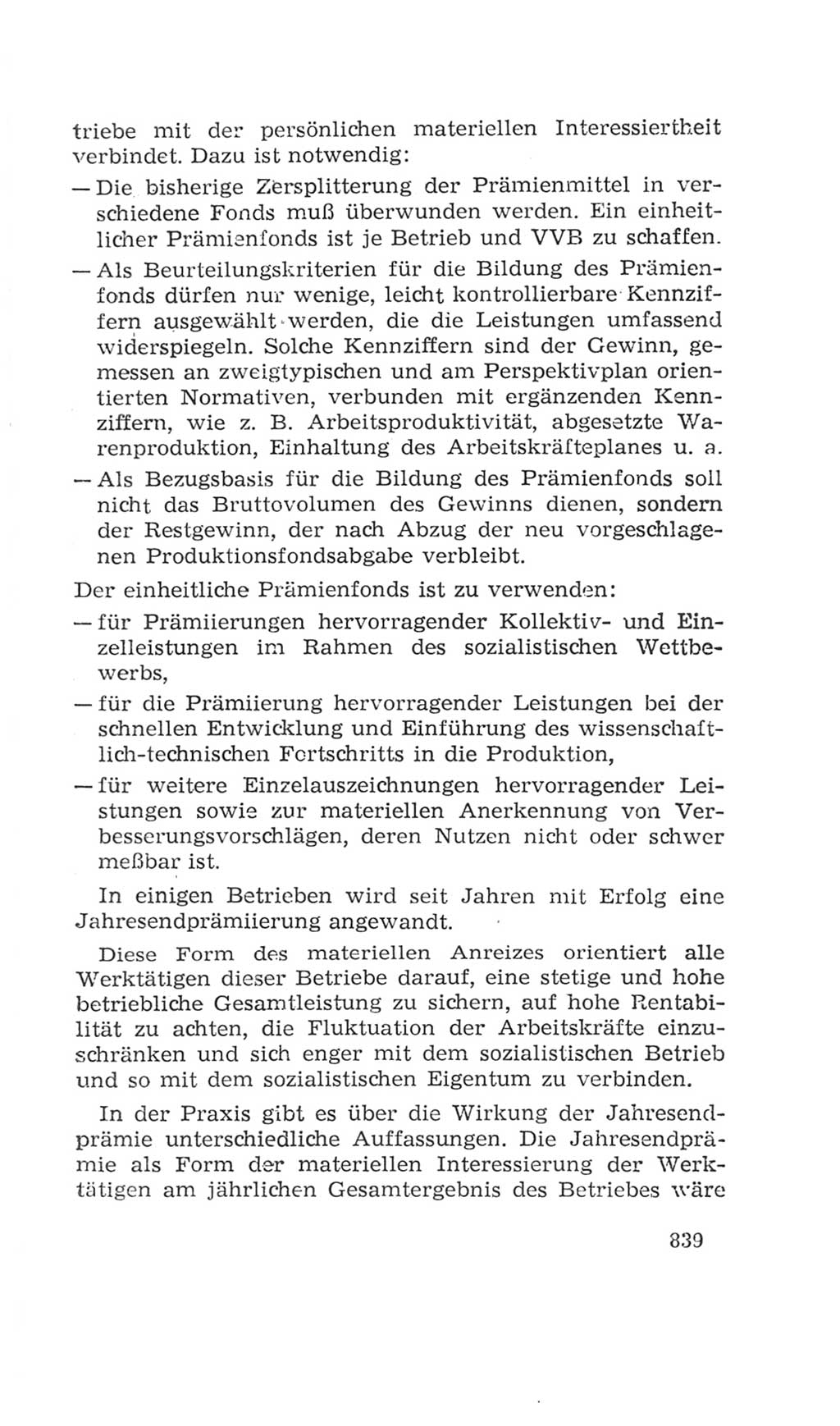 Volkskammer (VK) der Deutschen Demokratischen Republik (DDR), 4. Wahlperiode 1963-1967, Seite 839 (VK. DDR 4. WP. 1963-1967, S. 839)