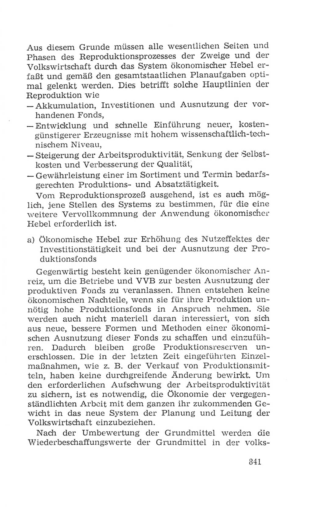 Volkskammer (VK) der Deutschen Demokratischen Republik (DDR), 4. Wahlperiode 1963-1967, Seite 841 (VK. DDR 4. WP. 1963-1967, S. 841)